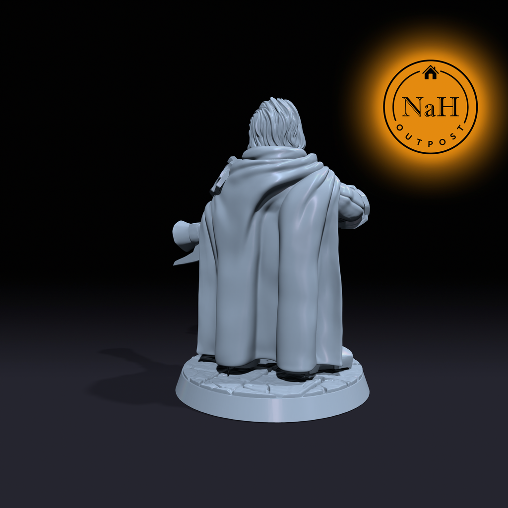 Thulga Ironsight | Female Dwarf Ranger or Rogue miniature for Tabletop games like D&D and War Gaming| Dungeons and Dragons Mini | RN estudio