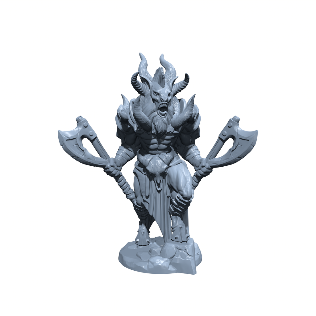 Epic Minotaur Beastfolk | Beast Folk | Miniature for Tabletop games like D&D and War Gaming