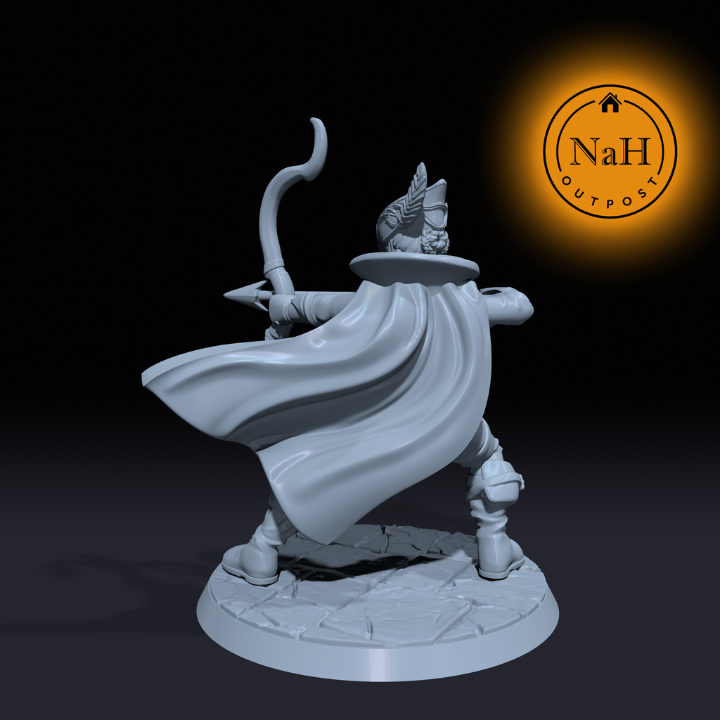 Mariana Swiftshade | Female Ranger Bandit miniature for Tabletop games like D&D and War Gaming| Dungeons and Dragons Mini | RN estudio