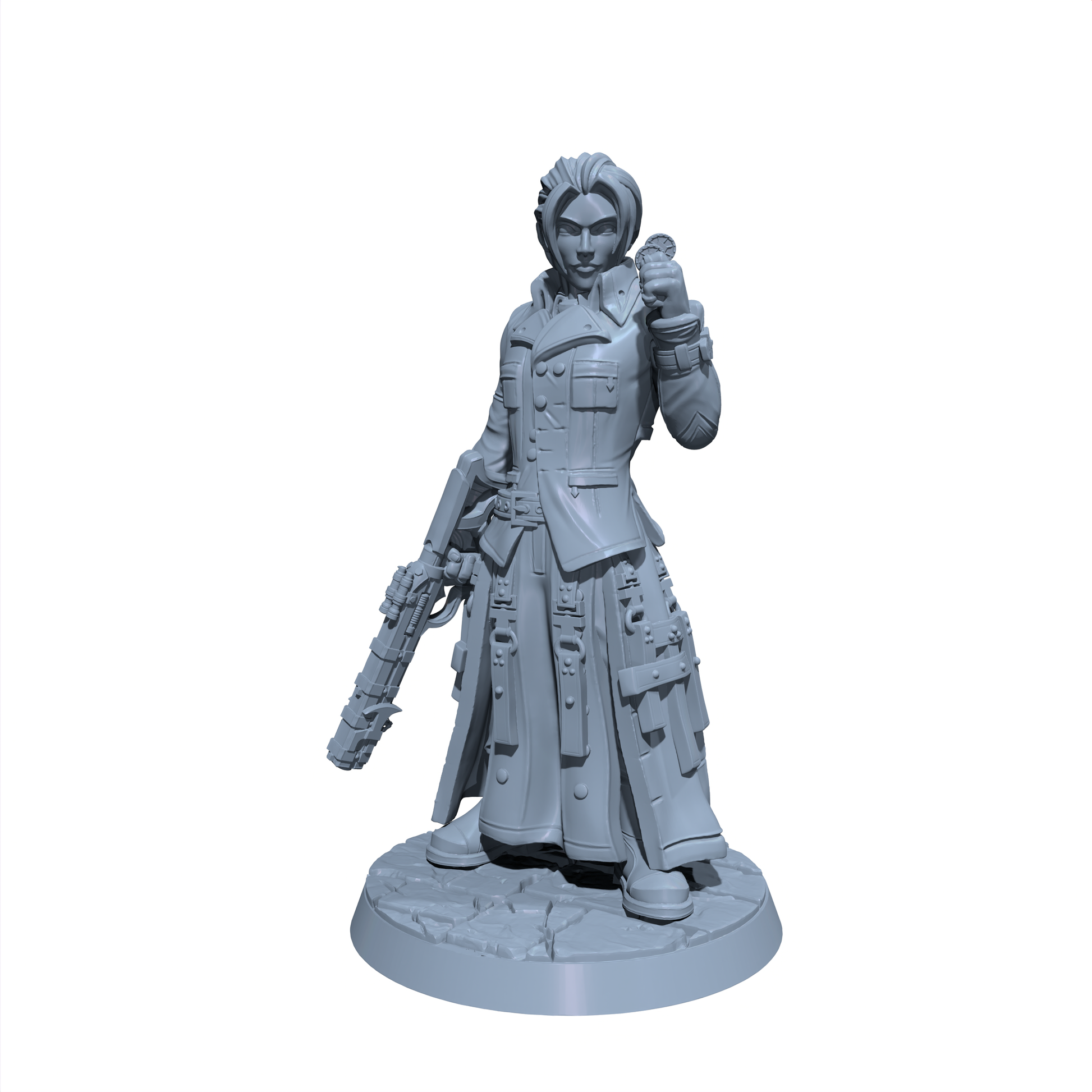 Colt 'Lucky Shot' LeChance | Rufus | Gunslinger miniature for Tabletop games like D&D and War Gaming| Dungeons and Dragons Mini | RN estudio