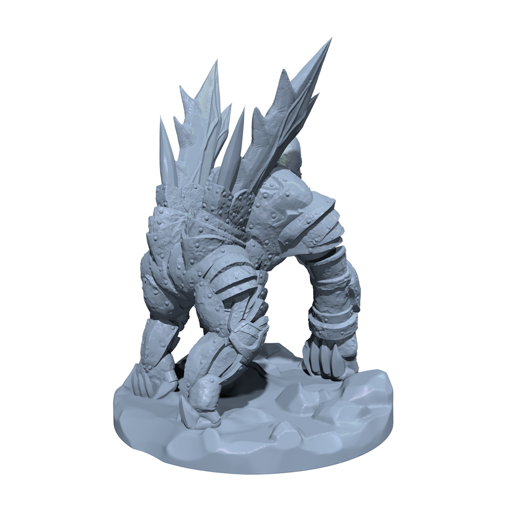 Tharnox, the Siege Crawler | Battlebuilt Charger Construct Miniature for Tabletop games like D&D and War Gaming | Dungeons and Dragons Mini