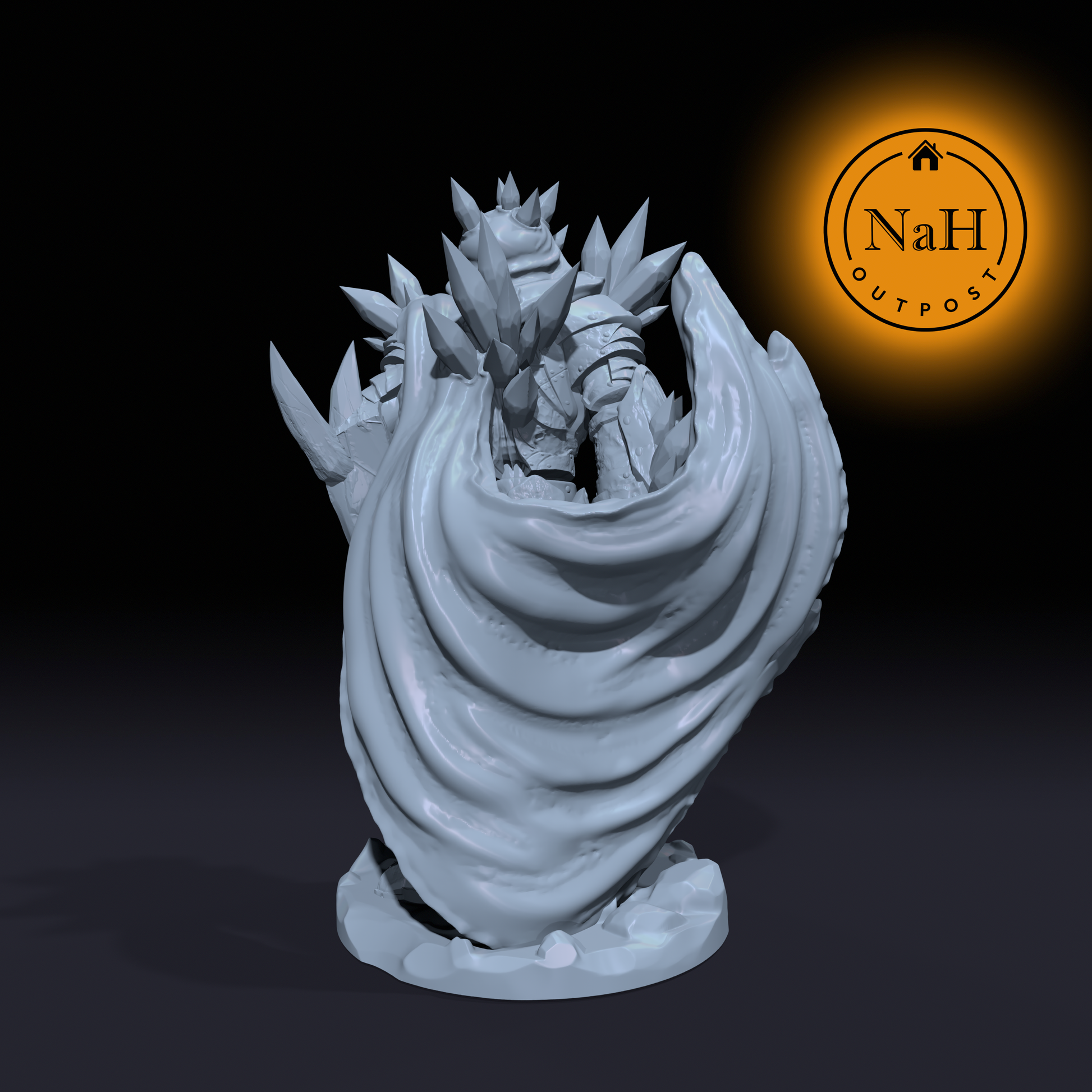 Kaelythar, Shard of Silent Thought | Battlebuilt Psi-shard Miniature for Tabletop games like D&D and War Gaming | Dungeons and Dragons Mini