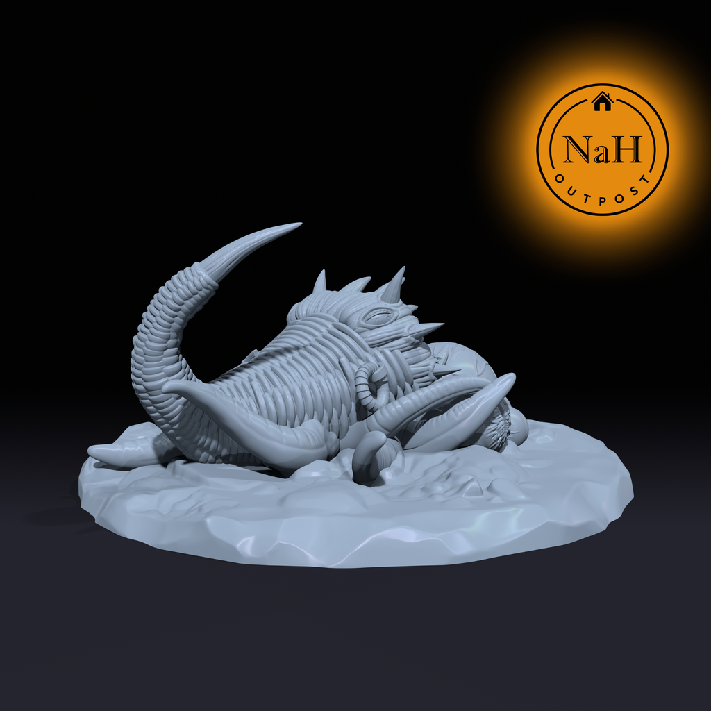 Cornugrossa, the Feast Unending | Cornucopia Mimic Miniature for Tabletop games like D&D and War Gaming | Dungeons and Dragons Mini