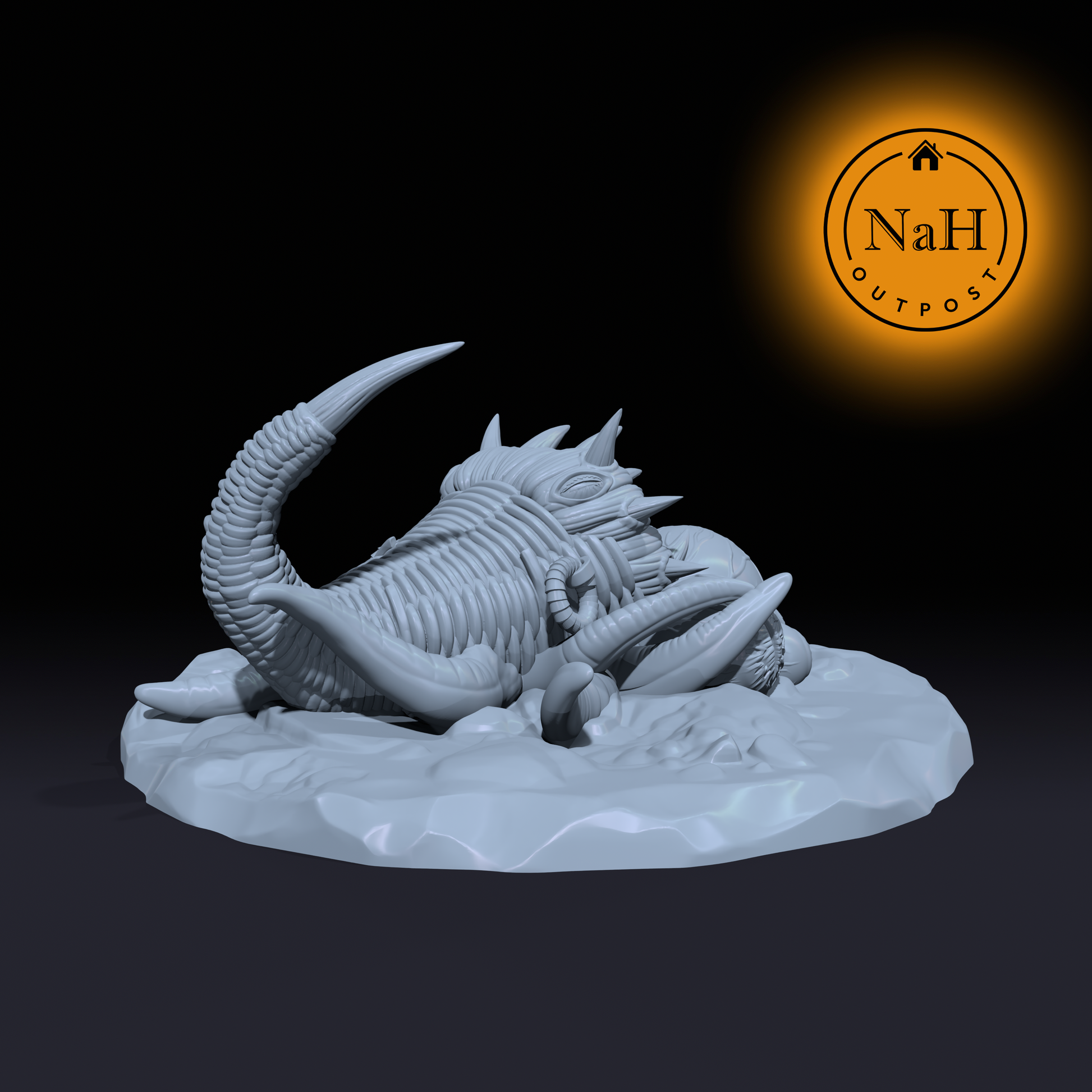 Cornugrossa, the Feast Unending | Cornucopia Mimic Miniature for Tabletop games like D&D and War Gaming | Dungeons and Dragons Mini
