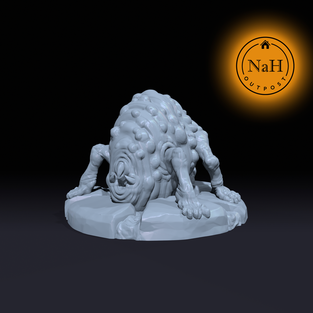 Gorblith, the Maw of Sludge | Guttonwalker Monster Miniature for Tabletop games like D&D and War Gaming | Dungeons and Dragons Mini