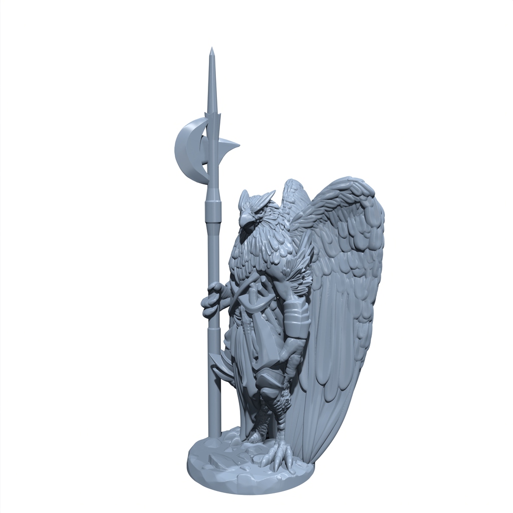 Aarakocra | Bird Folk | Miniature for Tabletop games like D&D and War Gaming