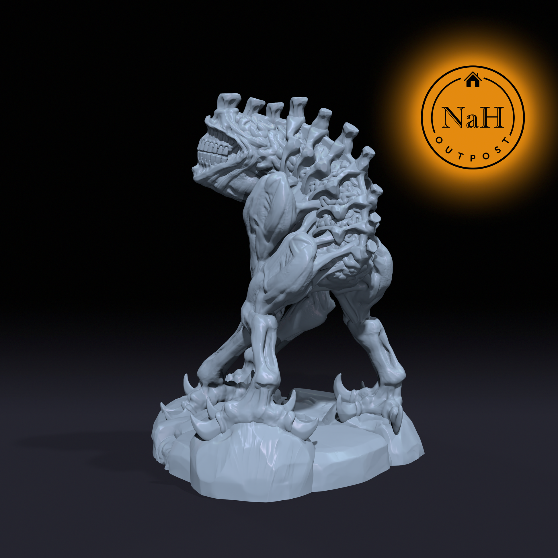 Gorthaz, the Maw of Dominion | Pride Alpha Monster Miniature for Tabletop games like D&D and War Gaming | Dungeons and Dragons Mini