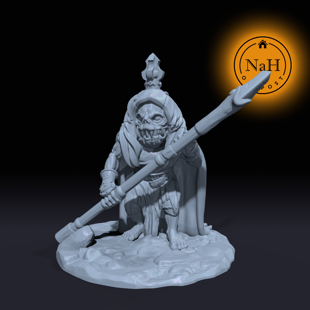 Rotnik, the Carrion Warden | Rotnik Monster Miniature for Tabletop games like D&D and War Gaming | Dungeons and Dragons Mini