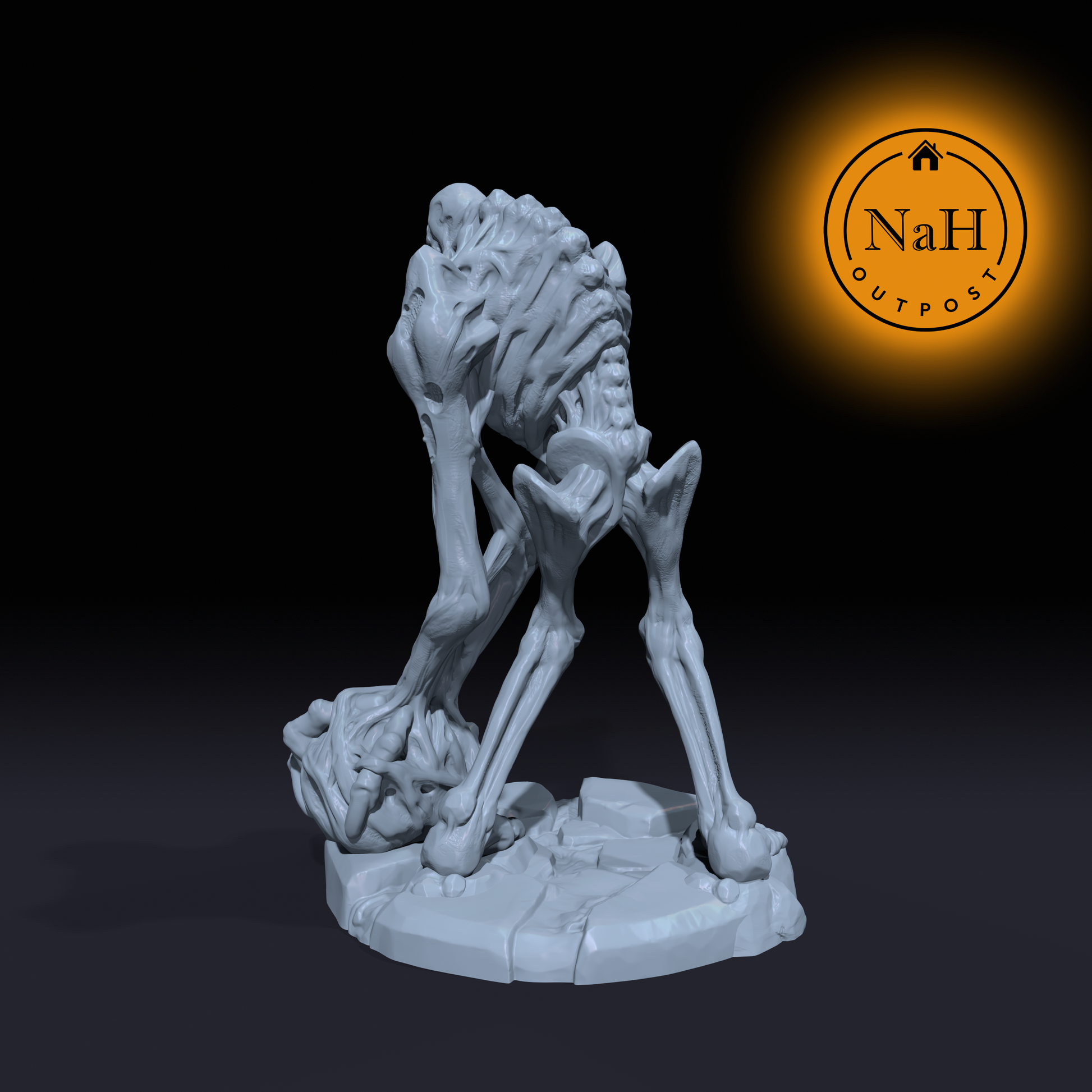 Varthok, the Gravedust Warden | Weighted Colossus Monster Miniature for Tabletop games like D&D and War Gaming | Dungeons and Dragons Mini