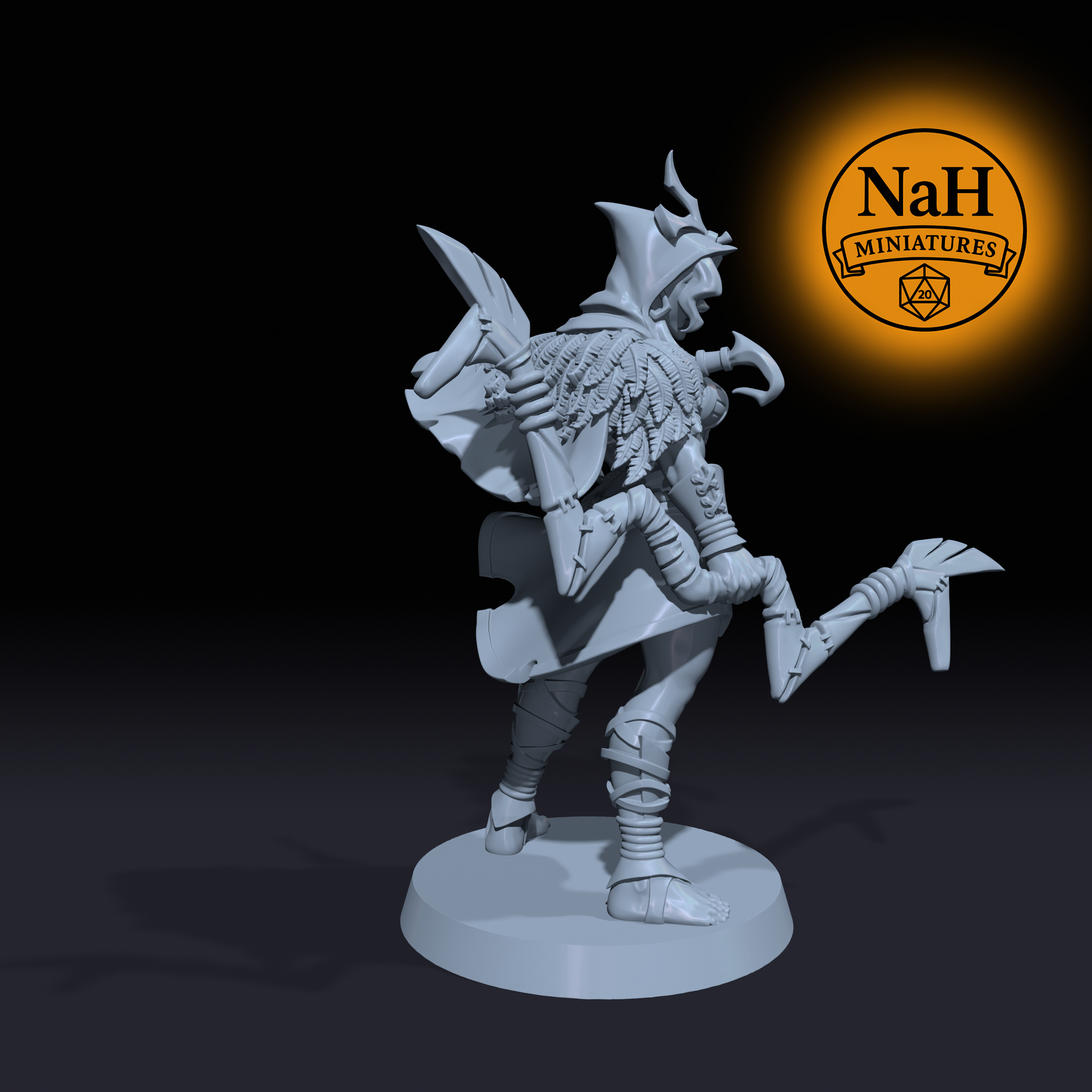 Elenya Veythorn | Seeker of Loss | Elf Ranger Scout miniature for Tabletop games like D&D, Daggerheart, and War Gaming | Dungeons and Dragons Mini