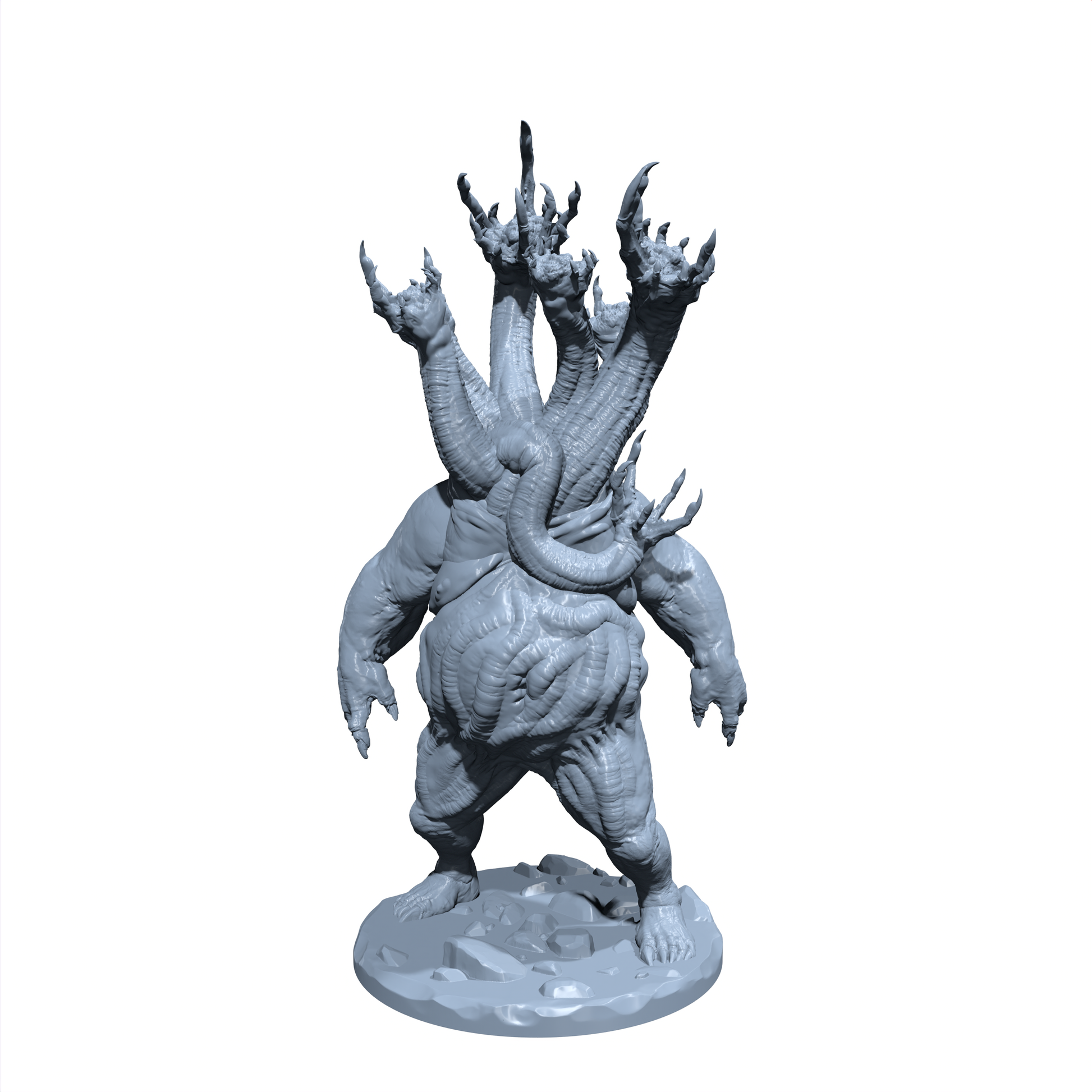 Bloat Host | Demon Grappler | Fiend Miniature for Tabletop games like D&D 5e and TTRPG  War Gaming