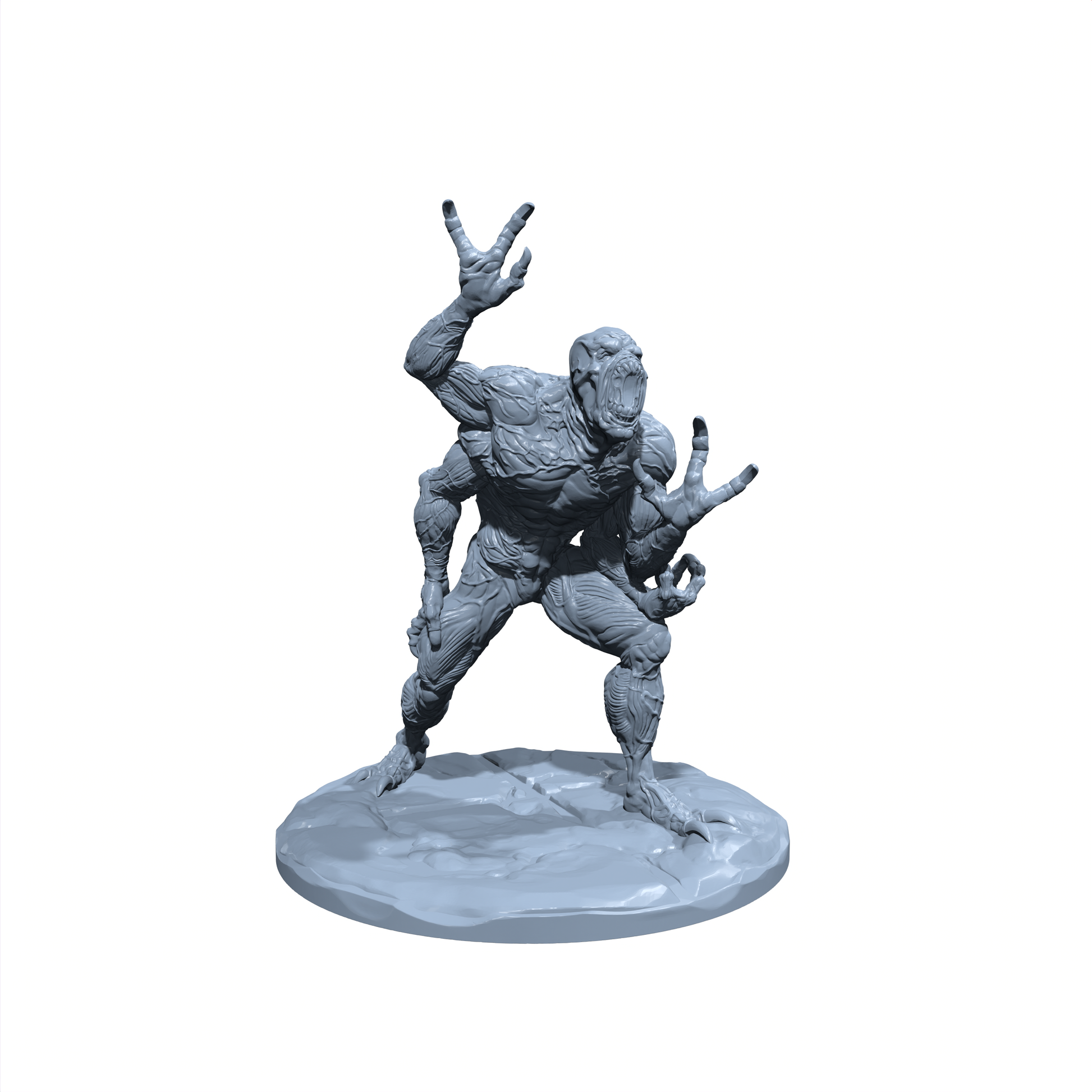 Voraxis  | the Bloodthirsty | Blood Devil | Blood Fiend | Miniature for Tabletop games like D&D and War Gaming