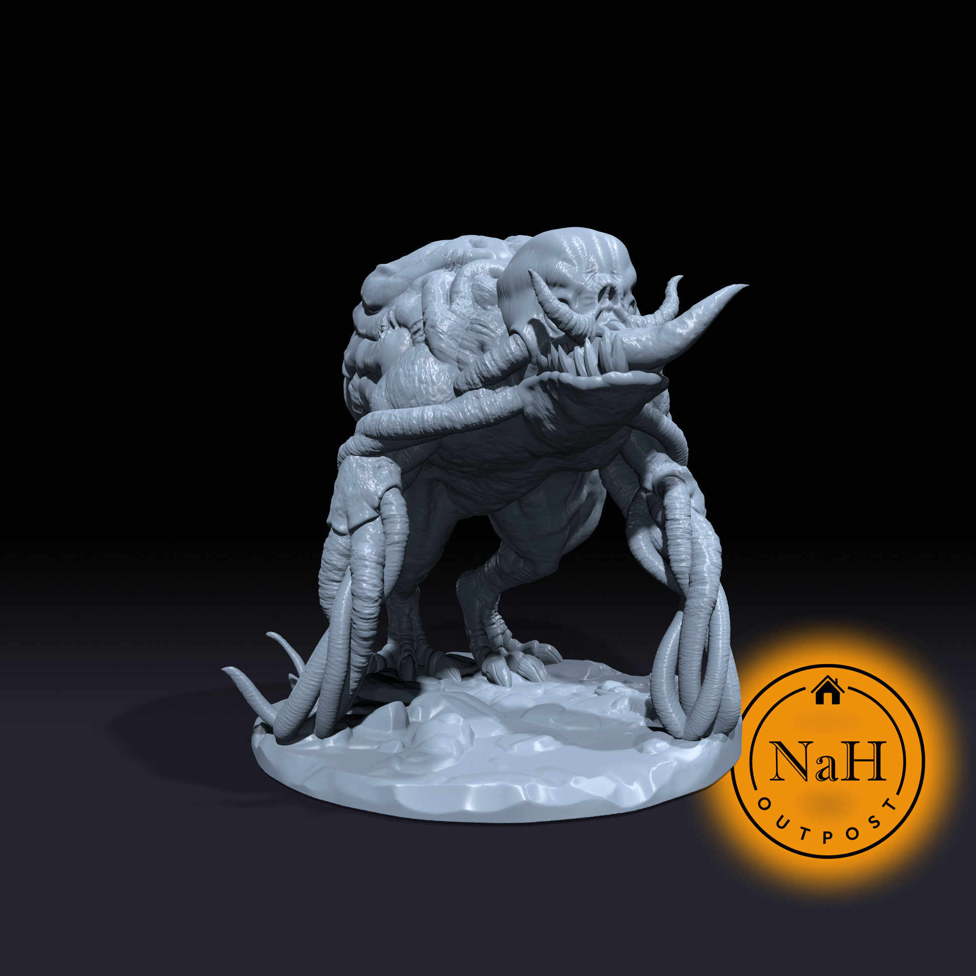 Brain Killer | Brain Devourer | Flayer Pet Miniature for Tabletop games like D&D 5e and TTRPG  War Gaming