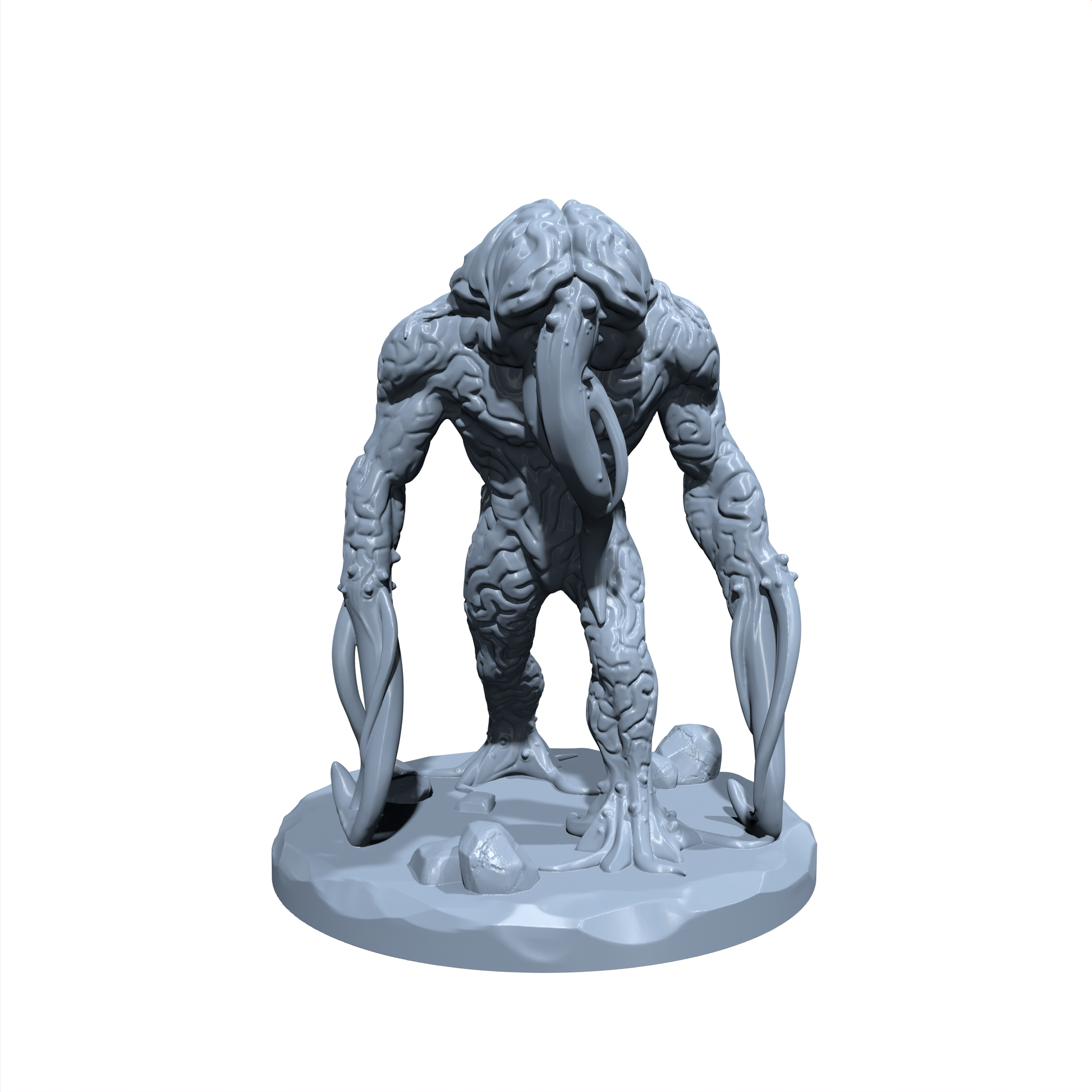 Brain Golem | Aberration Miniature for Tabletop games like D&D and War Gaming