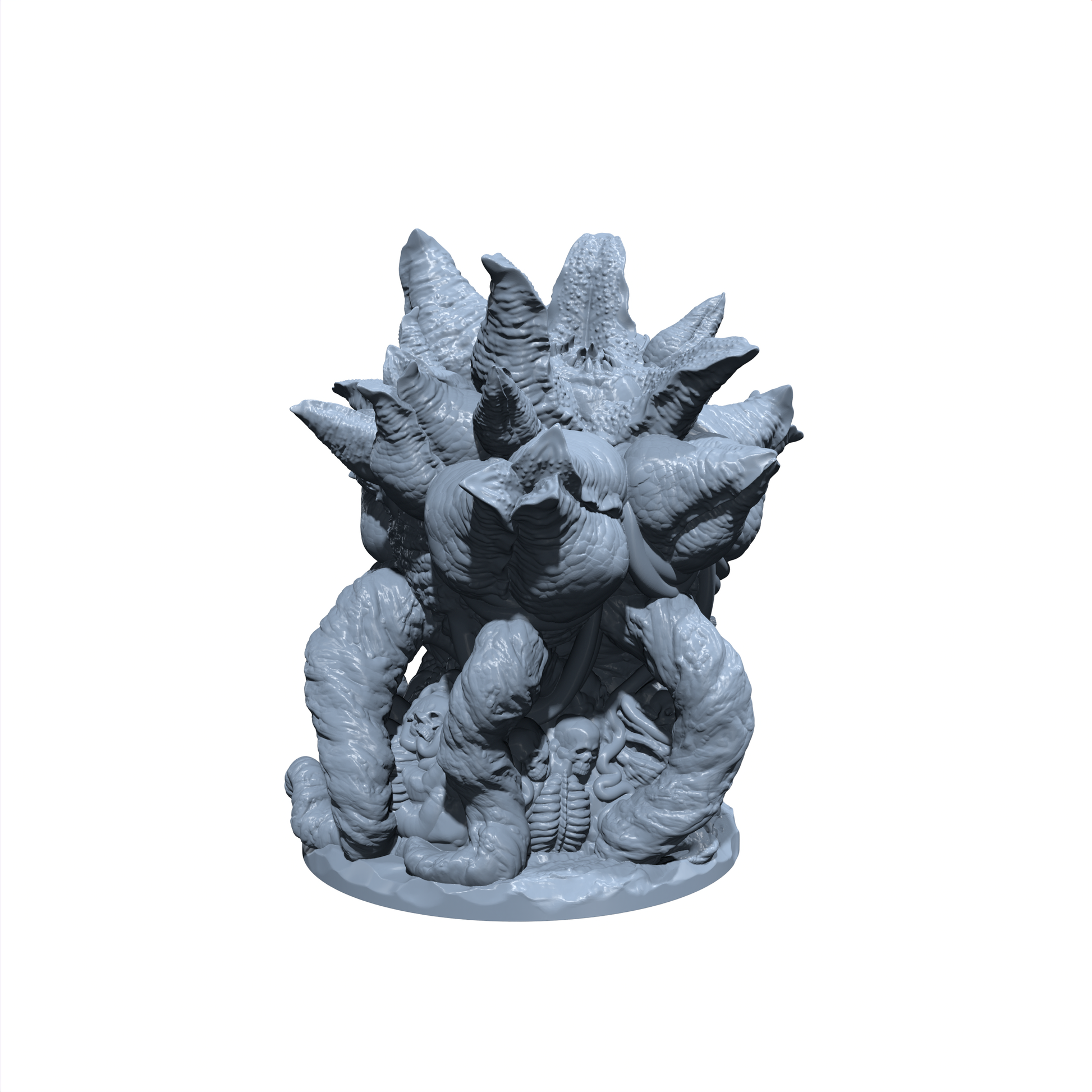 Rotroot the Decayed | Cadaver Bloomer | Undead Plant | Miniature for Tabletop games like D&D and War Gaming