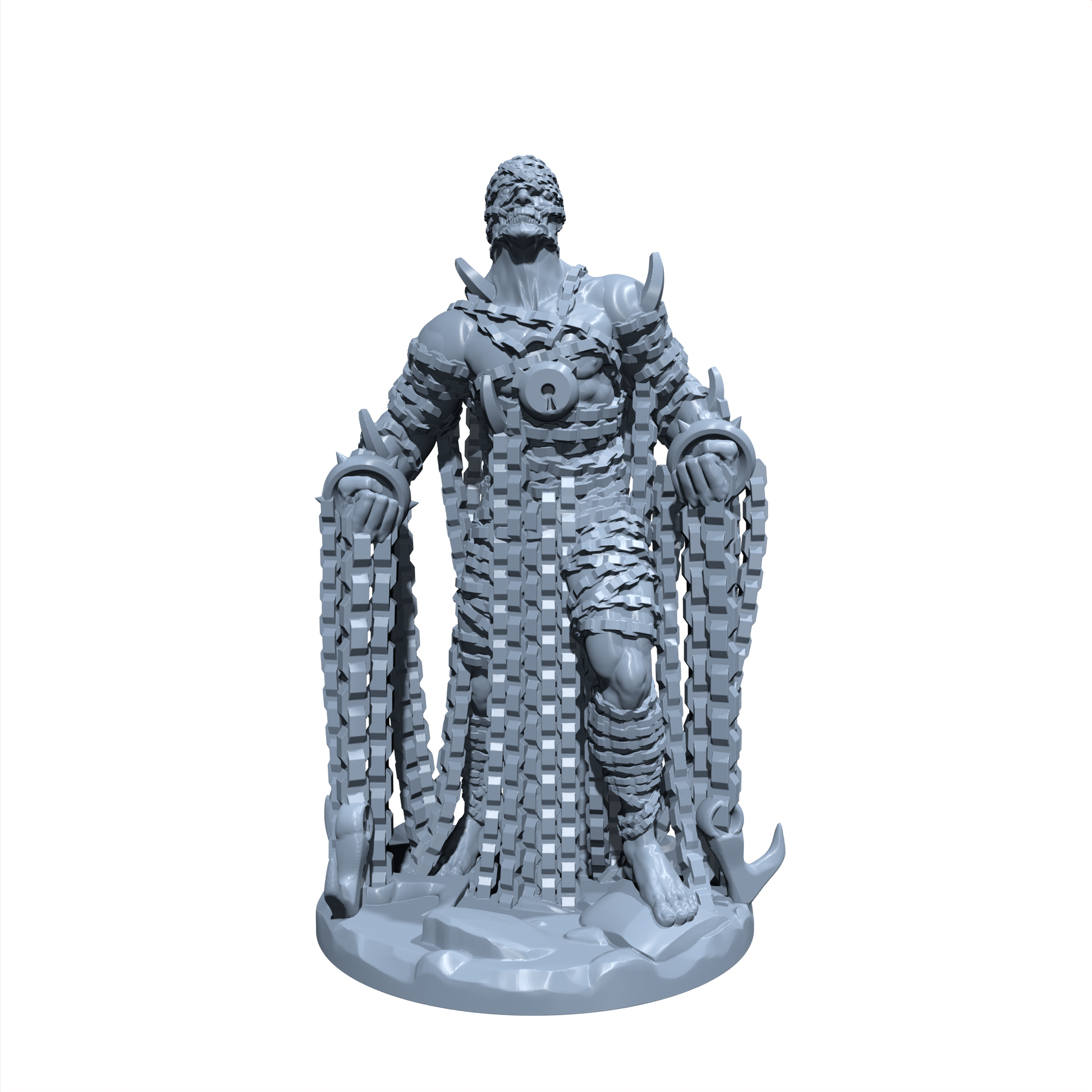 Ironbind the Chainmaster | Chain Devil | Fiend Miniature for Tabletop games like D&D and War Gaming