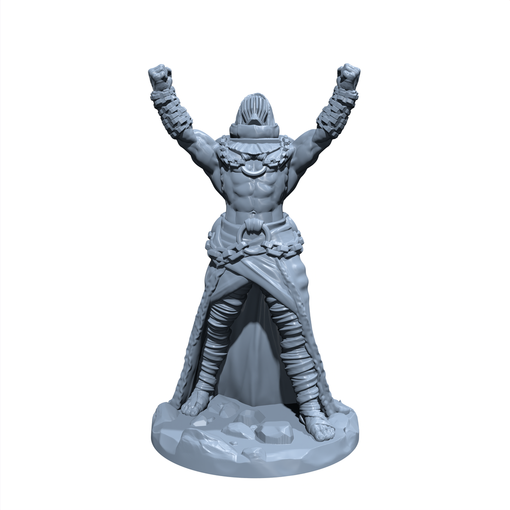 Elysar Chainwhisper | Chained Prophet | Miniature for Tabletop games like D&D and War Gaming