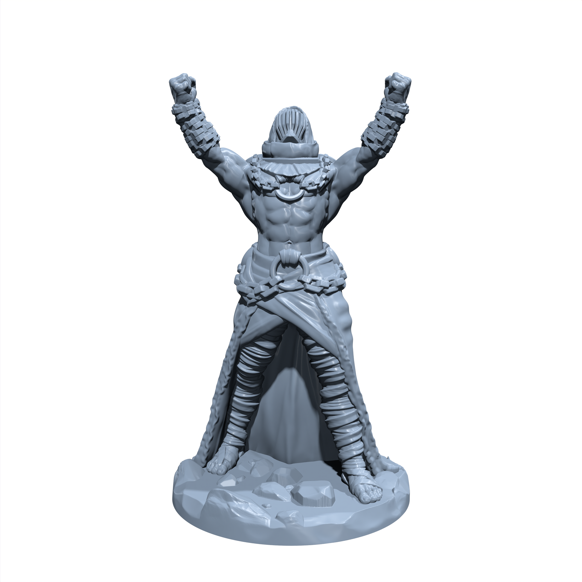 Elysar Chainwhisper | Chained Prophet | Miniature for Tabletop games like D&D and War Gaming