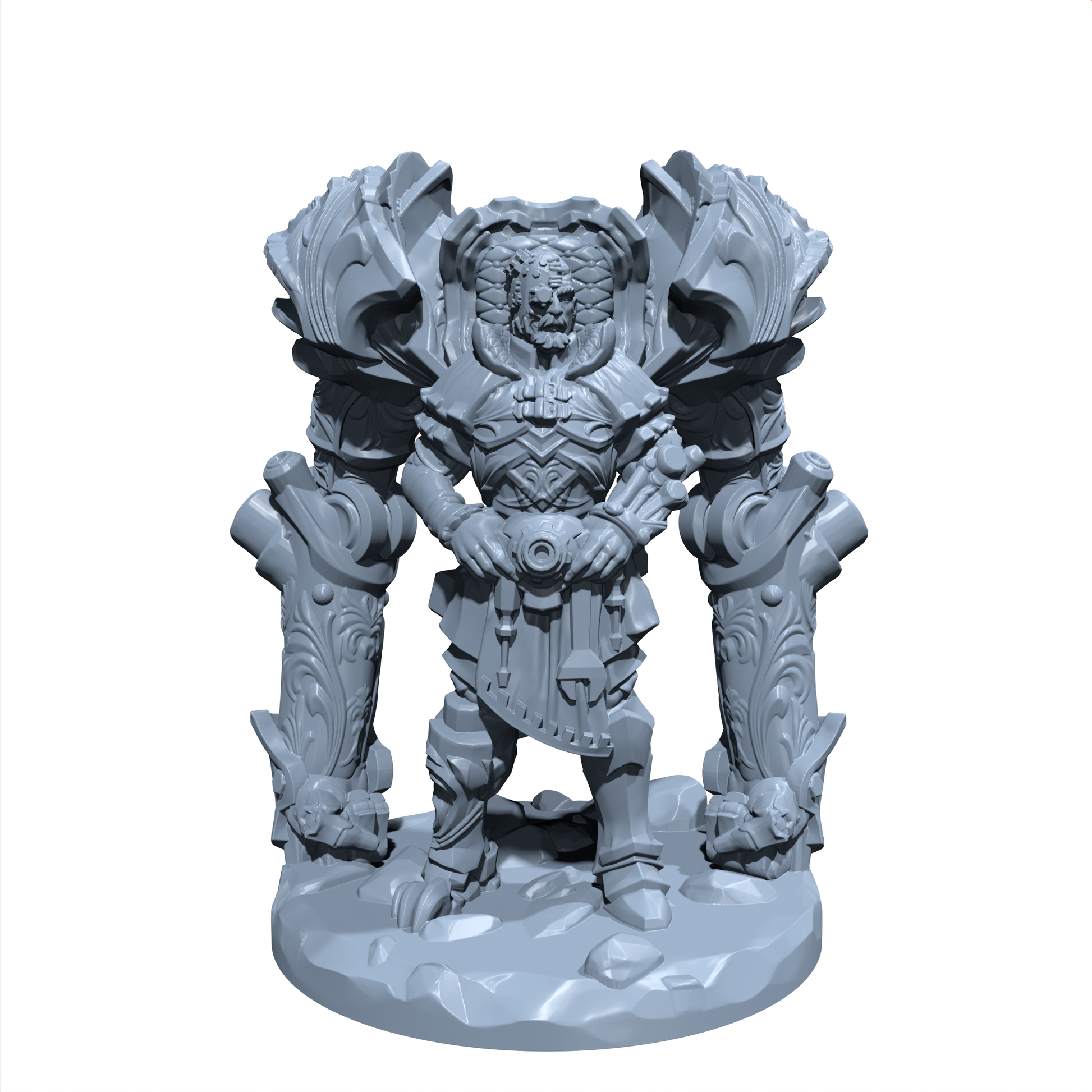 Aeon Tinkerbrand, the Chrono-Smith | Human Artificer | Clockmaster | Miniature for Tabletop games like D&D and War Gaming