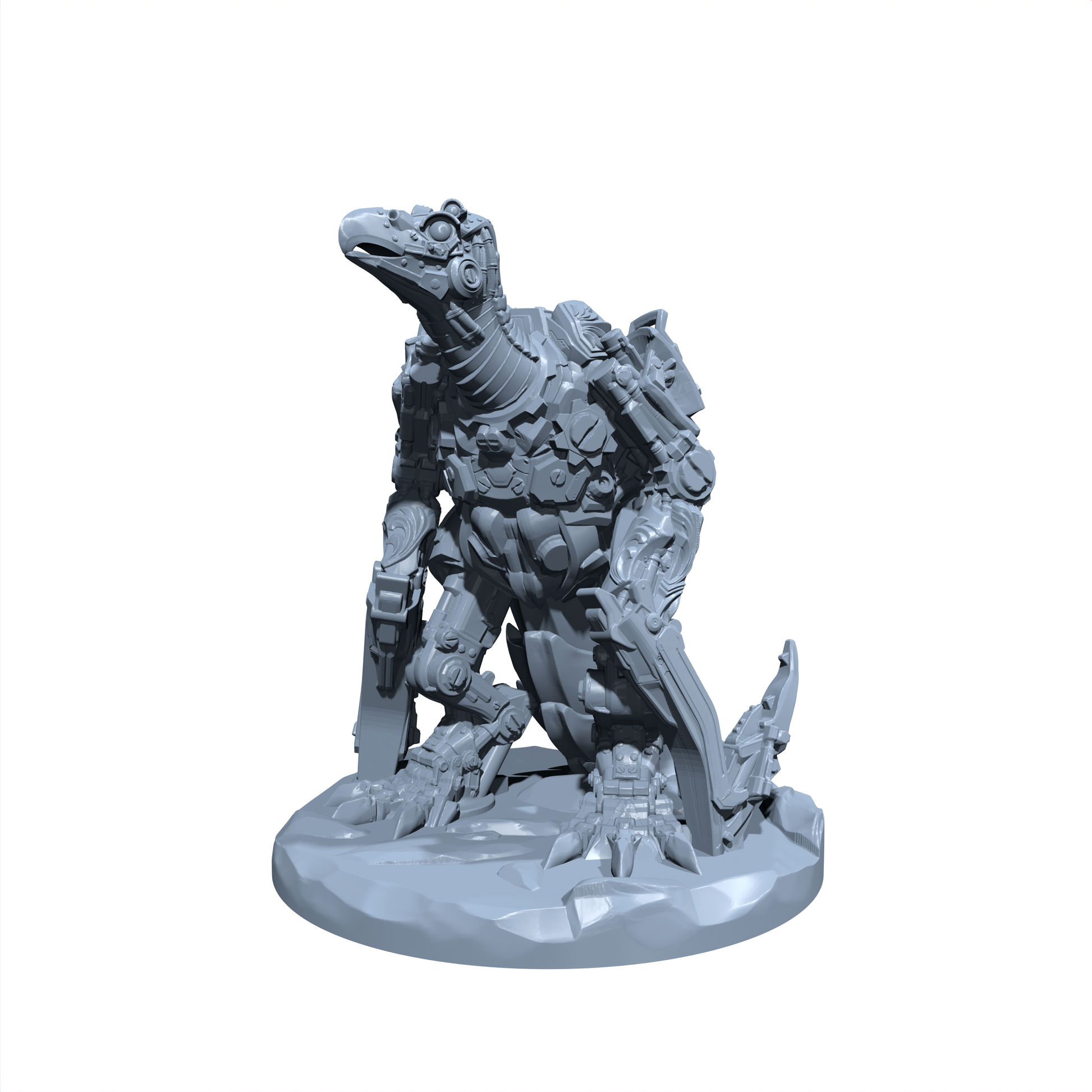 Talonshred | Clockwork Horror Bird | Hook Horror Miniature for Tabletop games like D&D and War Gaming