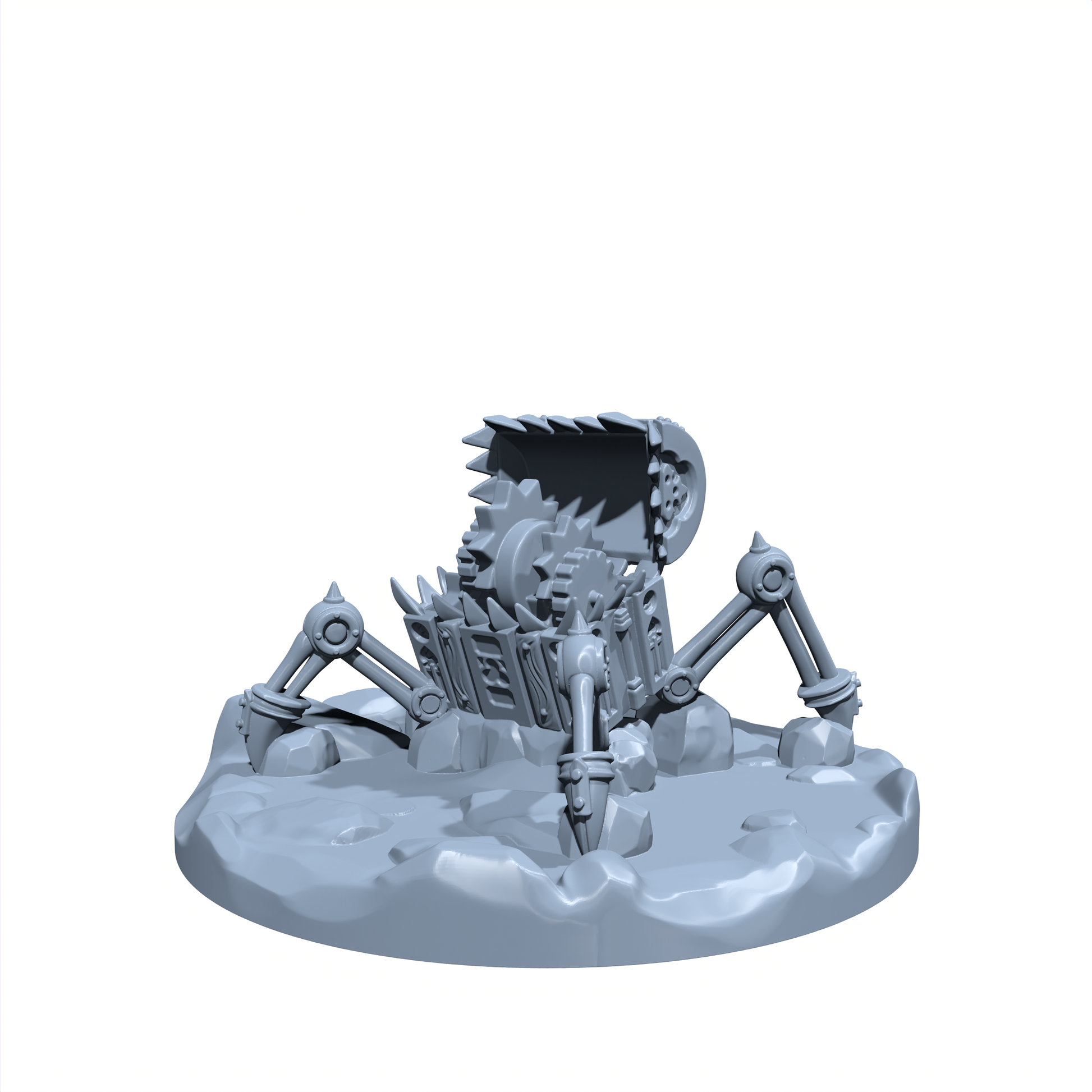 Latchjaw | Battlebuilt Mimic | Clockwork Mimic | Miniature for Tabletop games like D&D and War Gaming