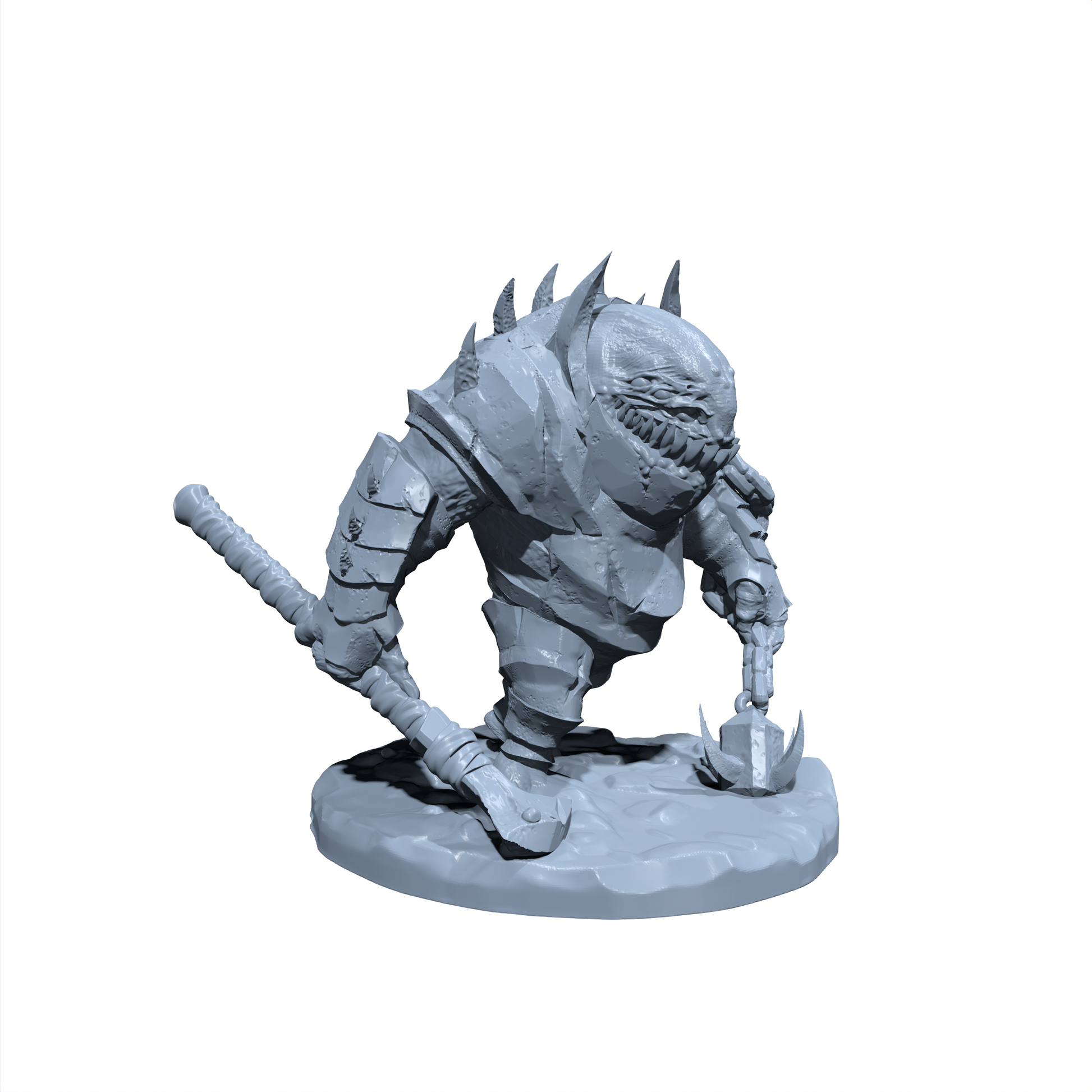 Gravemire the Remnant Reaver | Corpses Cleaner | Bottom Feeding Fiend | Monstrosity Miniature for Tabletop games like D&D 5e and TTRPG  War Gaming