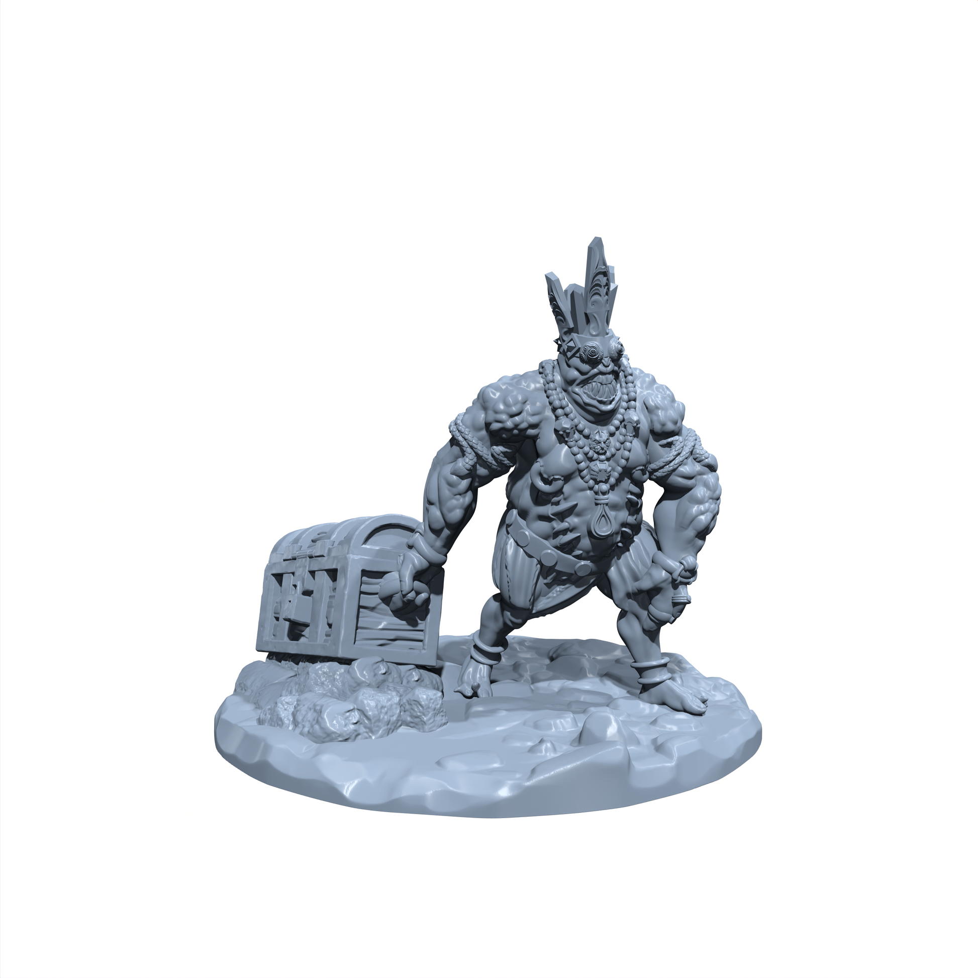 Glimmergore, the Avaricious | Corrupted Baron | Devil Dealer | Fiend Miniature for Tabletop games like D&D 5e and TTRPG  War Gaming