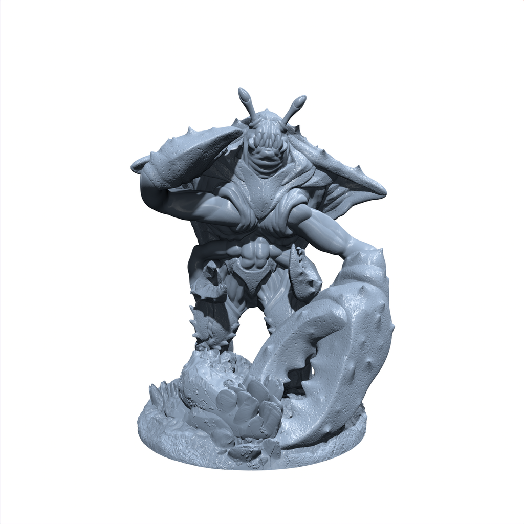Marik Clawstrider | Crabman | Crab Folk | Miniature for Tabletop games like D&D and War Gaming