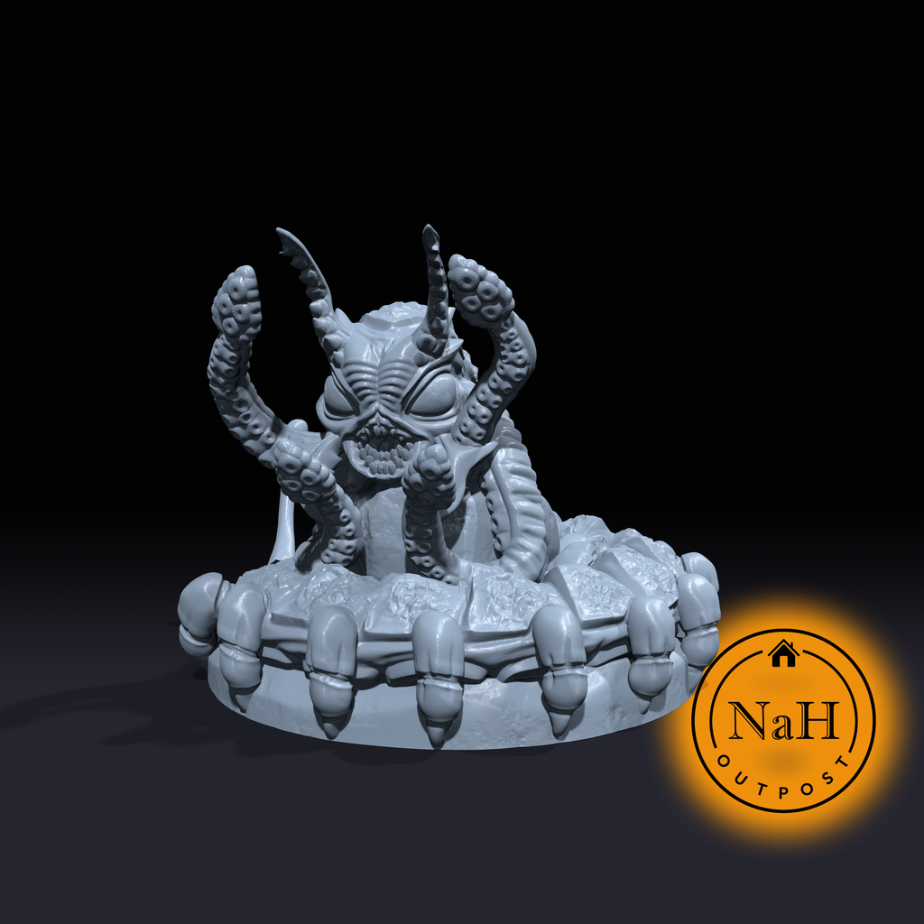 Gheist the Paralyzer | Crypt Crawler | Miniature for Tabletop games like D&D and War Gaming