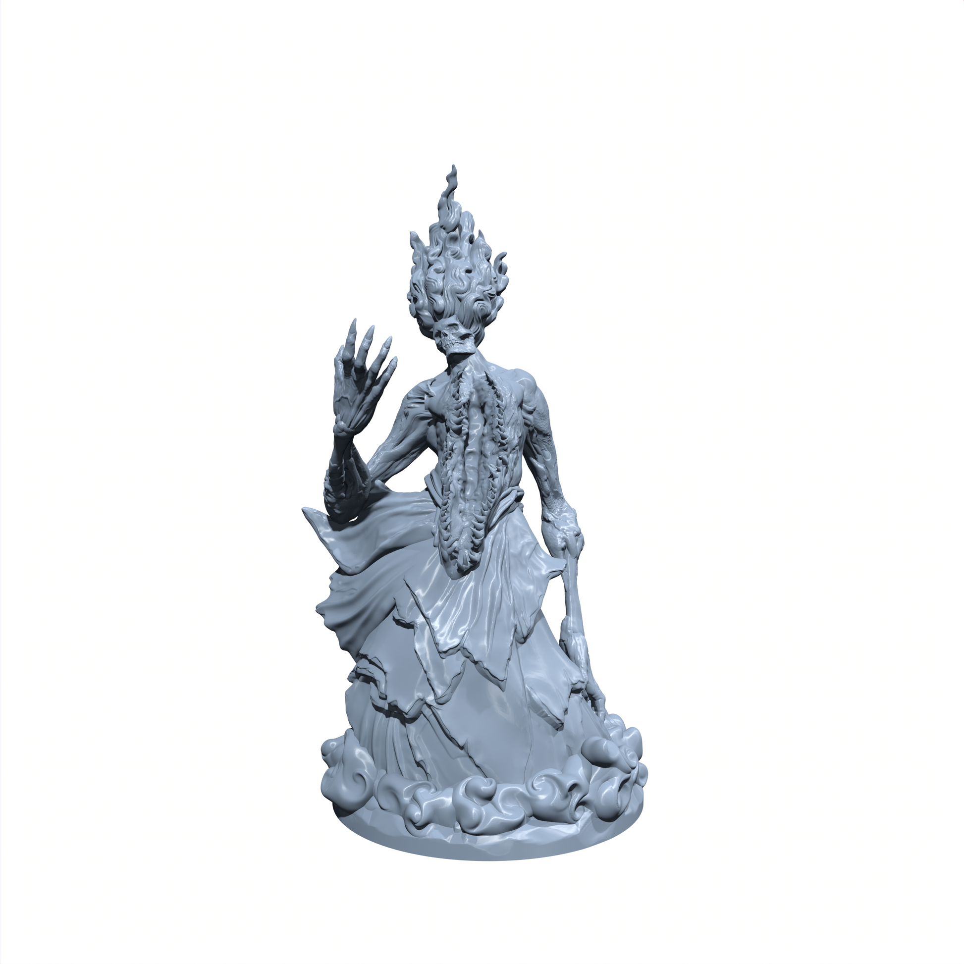 Veilrend the Silent | Darkdread Shadow | Undead Specter Ghost  | Miniature for Tabletop games like D&D and War Gaming
