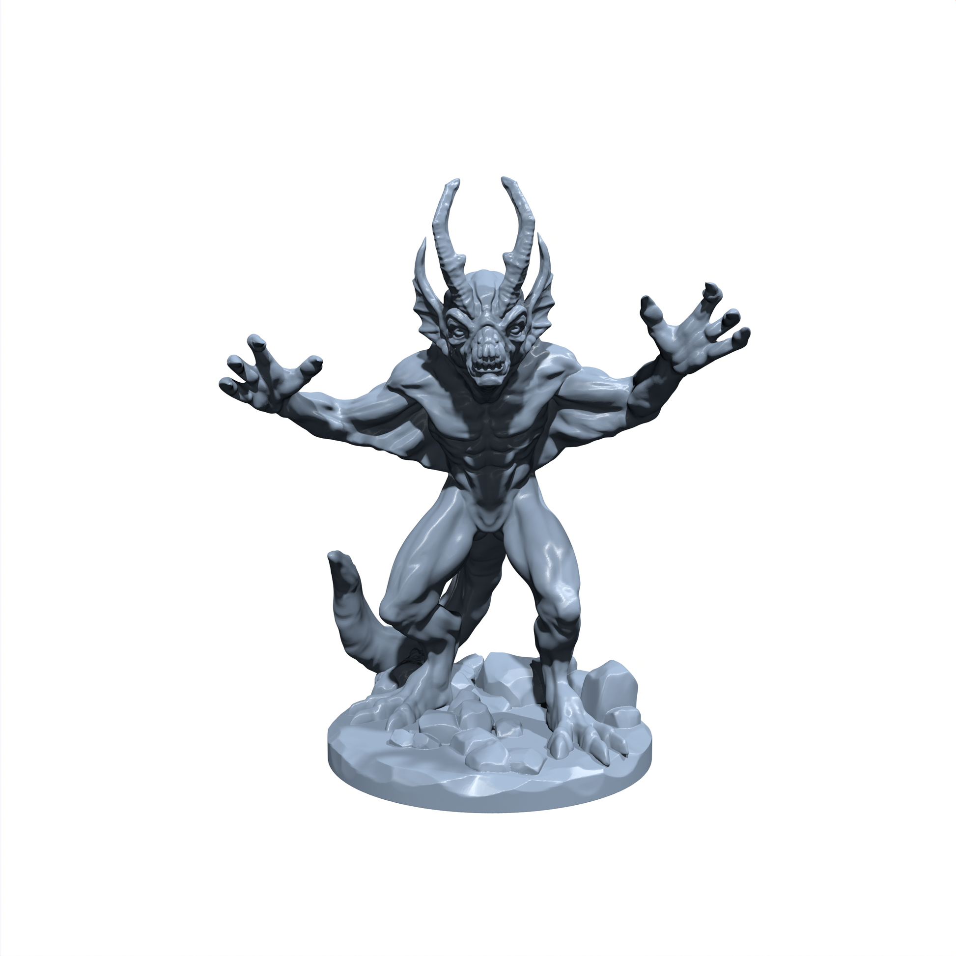 Malix, the Shadow Mischief | Quasit | Darkspell Imp | Miniature for Tabletop games like D&D and War Gaming