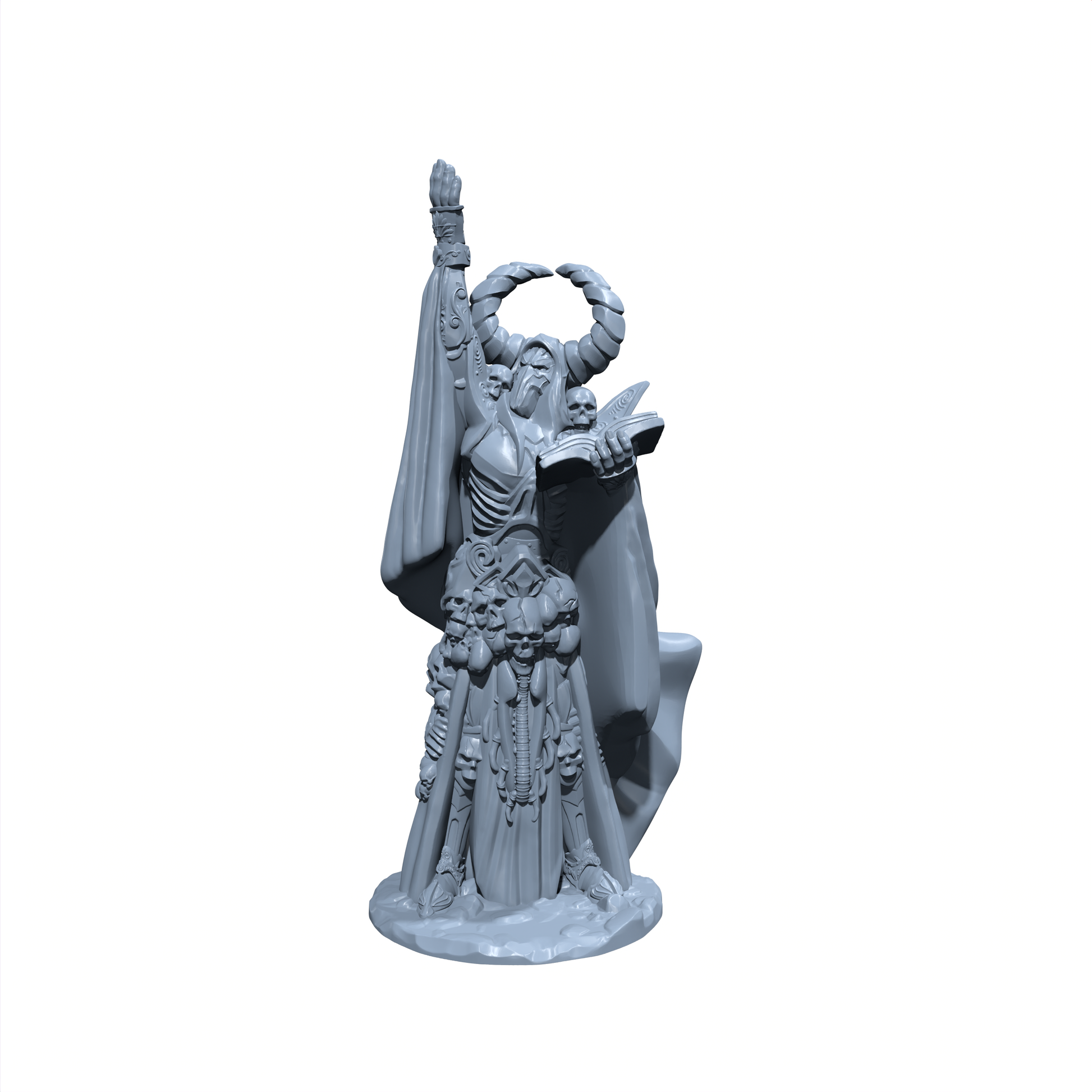 Morbith the Voidcaller Deadmancer | Necromancer | Miniature for Tabletop games like D&D 5e and TTRPG War Gaming