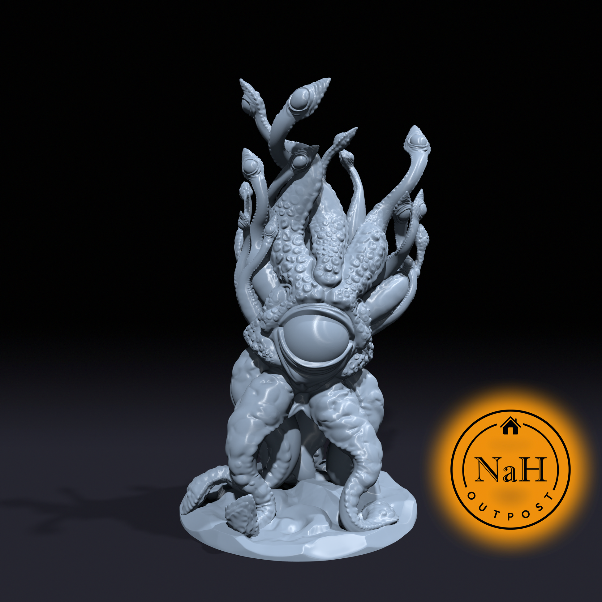 Mindreaver, the Eye of the Depths | Mindwitness | Deep Minder Abomination | Miniature for Tabletop games like D&D and War Gaming
