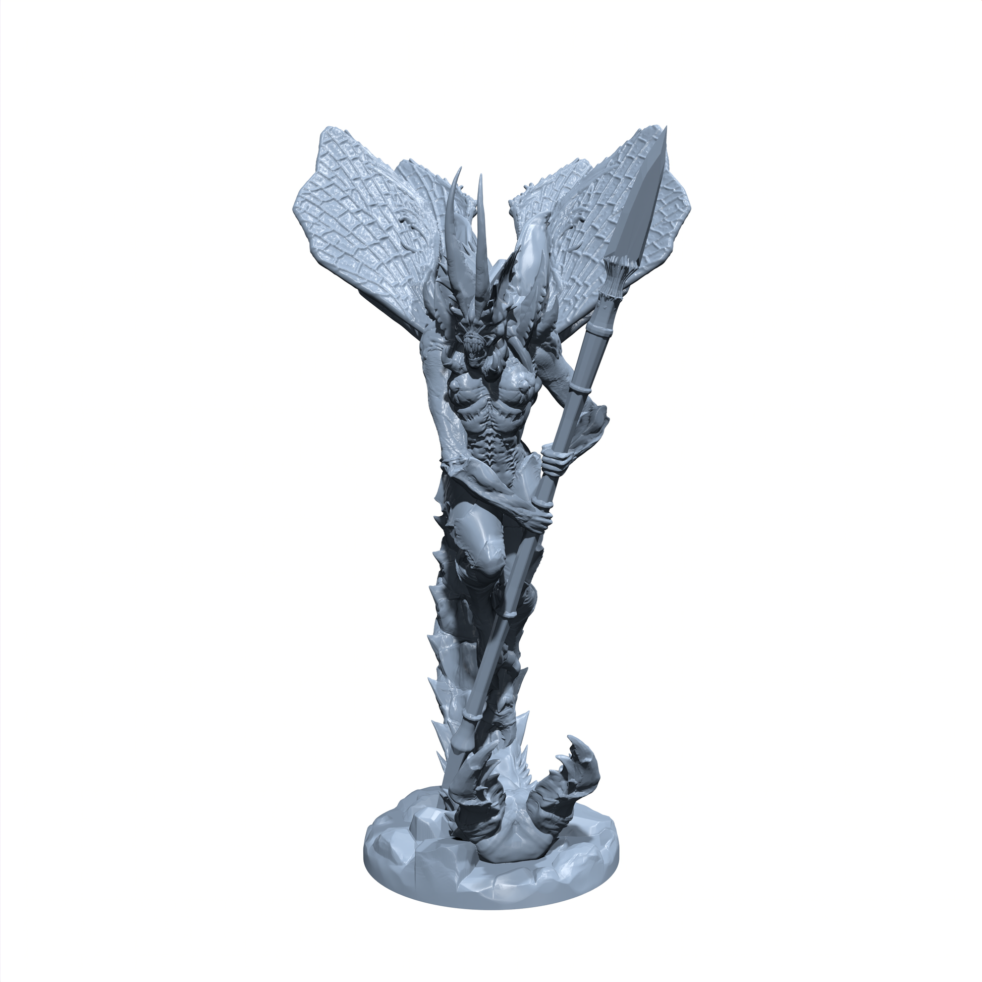 Skirix the Dune Matriarch | Desert Swarm Queen | Miniature for Tabletop games like D&D and War Gaming