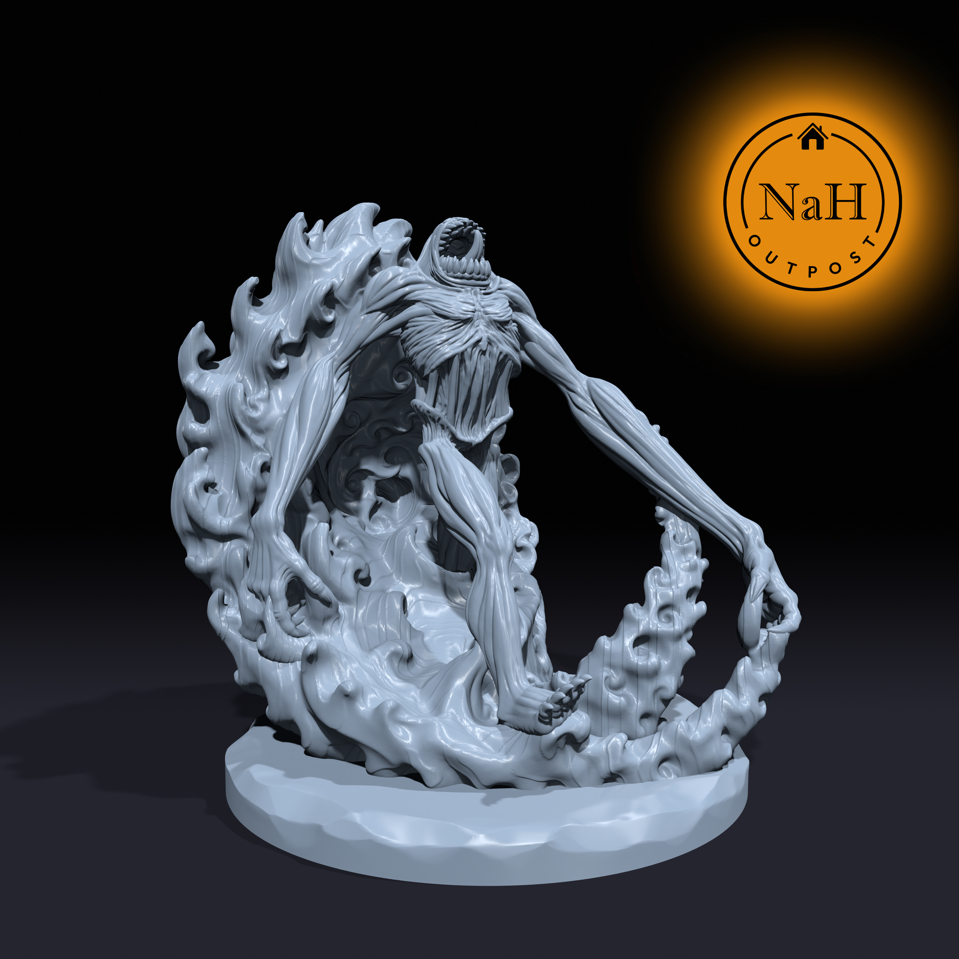 Eldertwist the Voidstalker | Dimensional Shambler | Miniature for Tabletop games like D&D and War Gaming