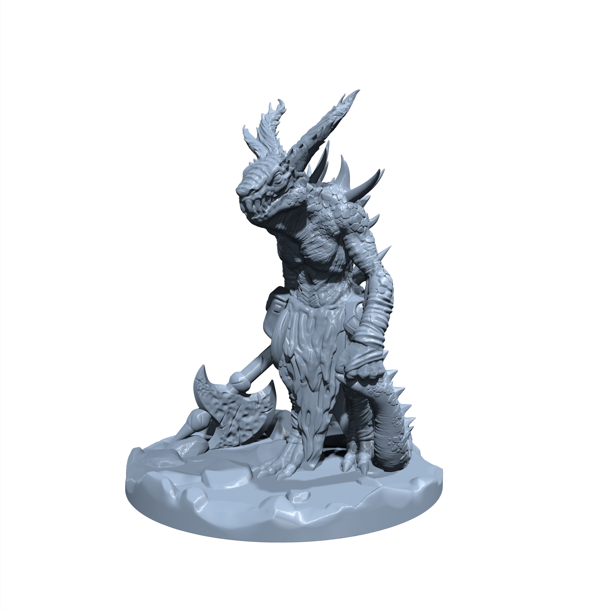 Grizzlefang the Vicious | Dire Kobold | Yeenoghu Butcher | Fiend Miniature for Tabletop games like D&D 5e and TTRPG  War Gaming
