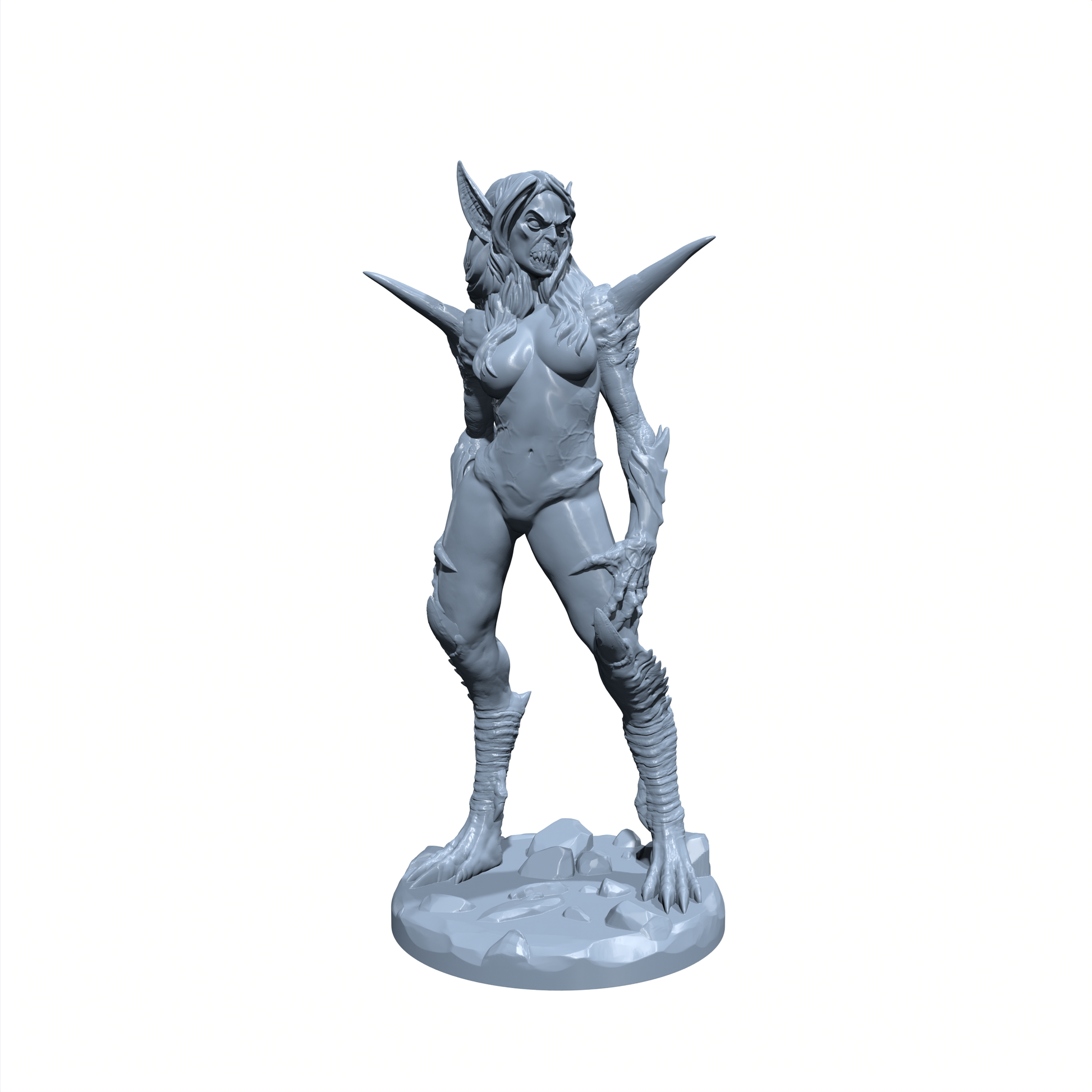 Vespera the Dreadfang | Dire Vampiress | Vampire Queen | Miniature for Tabletop games like D&D and War Gaming
