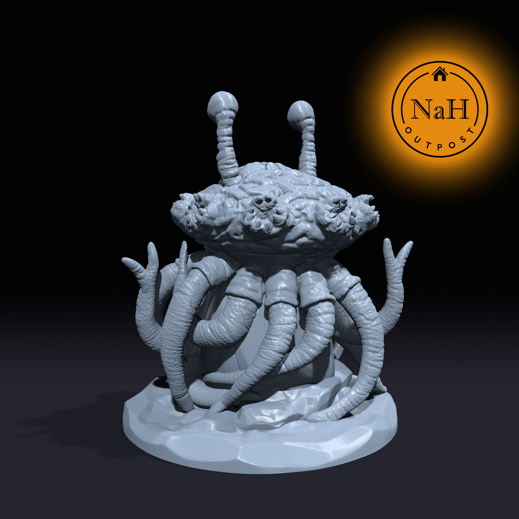 Puffglide the Serene | Flumph | Drumpf | Miniature for Tabletop games like D&D and War Gaming