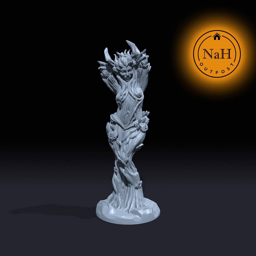 Sylvaria, the Branchbound | Dryad Spirits | Dryad | Miniature for Tabletop games like D&D and War Gaming