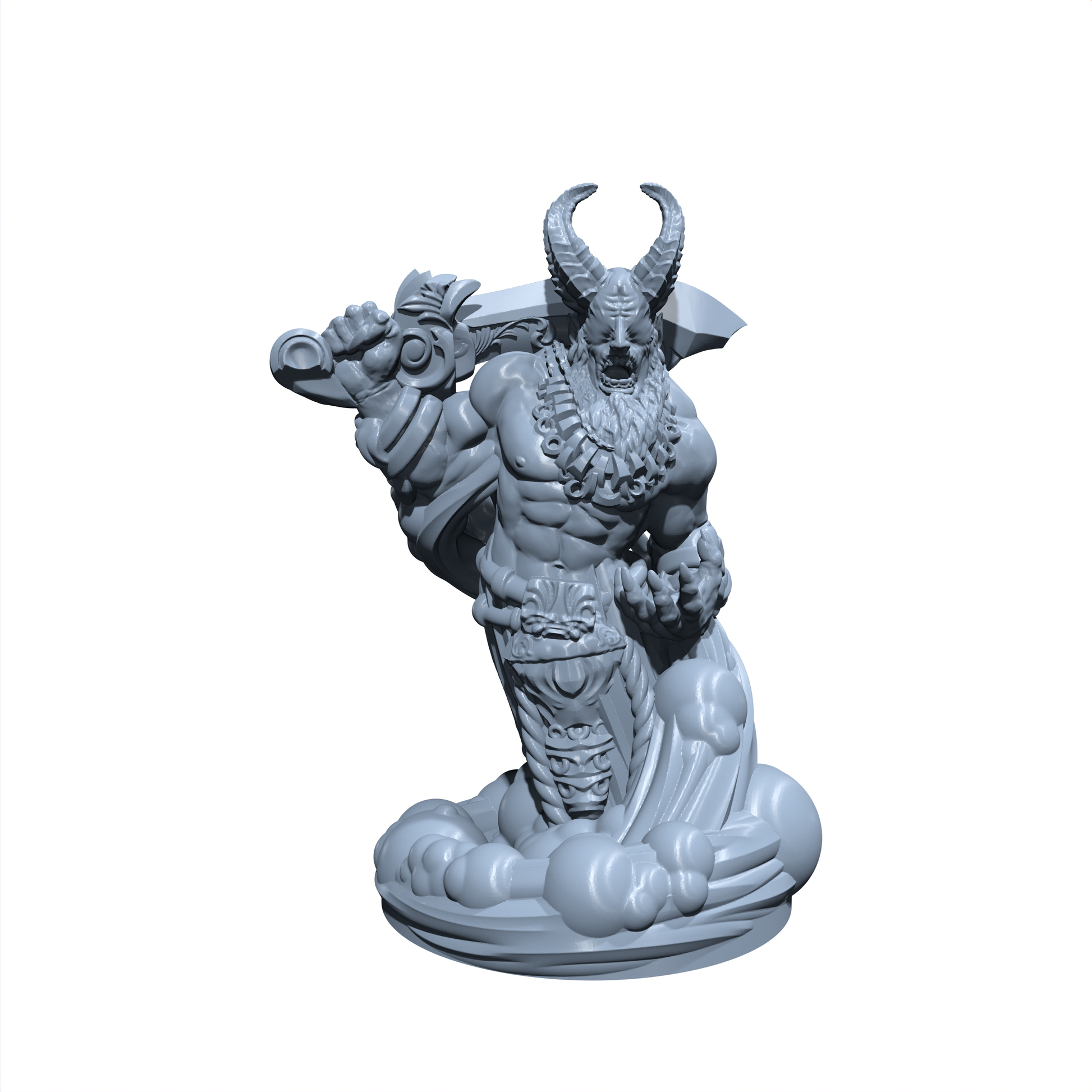 Zafirah, the Flame of the South | Genie, Efreeti | Efreet | Miniature for Tabletop games like D&D and War Gaming