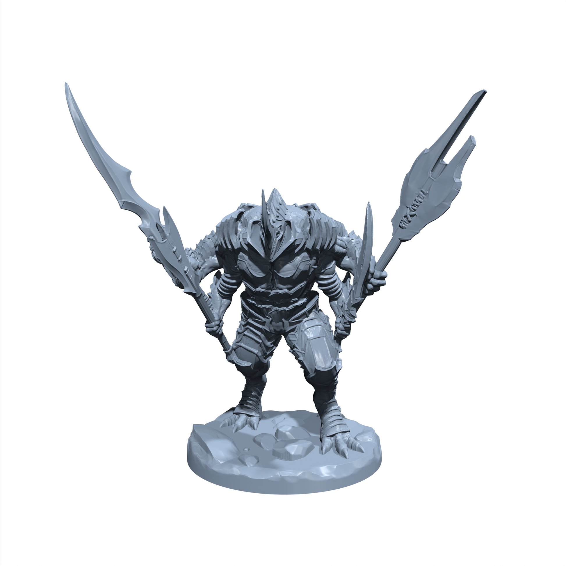 Xartheon, the Blade of Infernos | Eldritch Knight | Aberration miniature for Tabletop games like D&D and War Gaming| Created by Rocket Pig Games