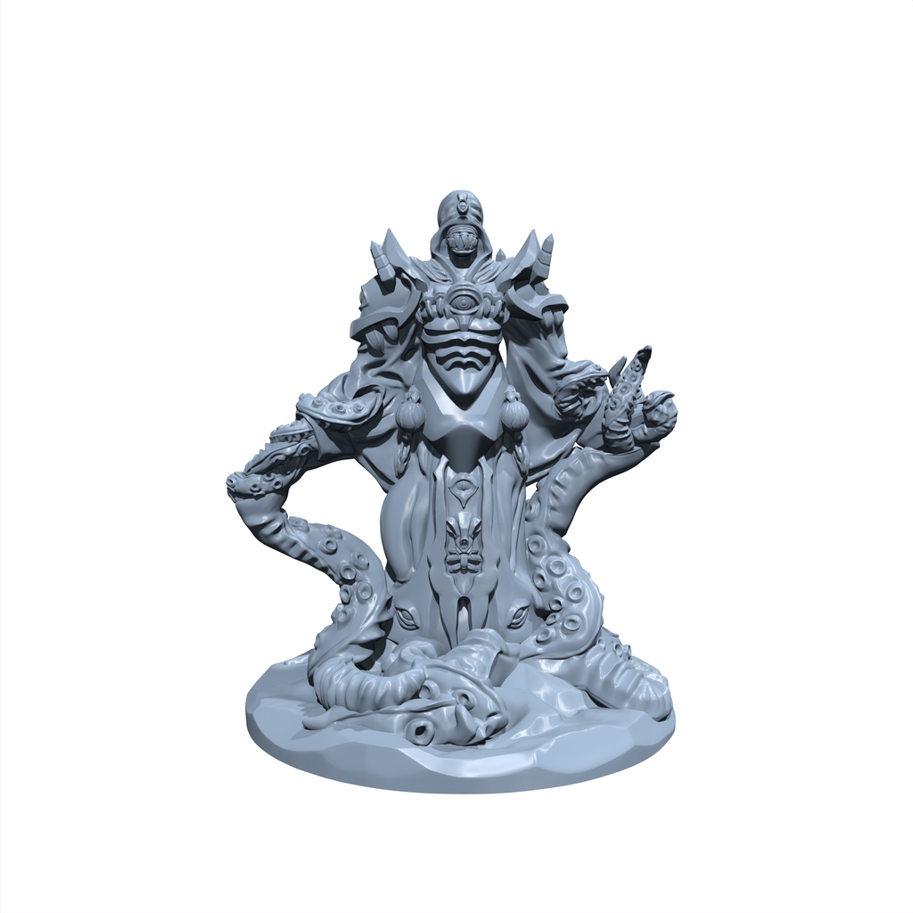Thal'kyr, the Void Whisperer | Eldritch Magi | Flayer Mage or wizard miniature for Tabletop games like D&D and War Gaming