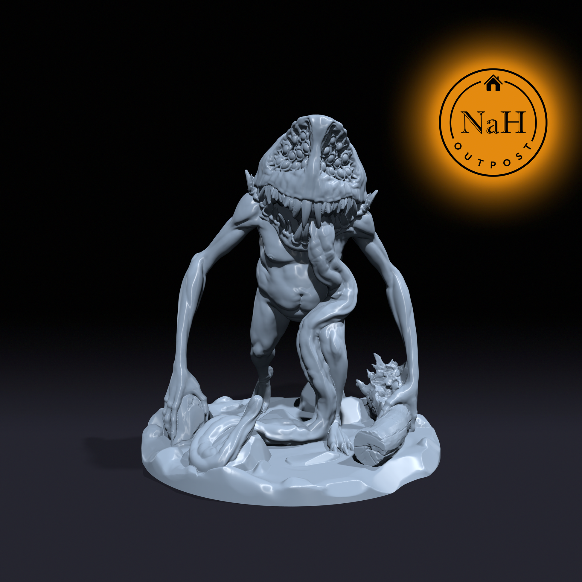 Oculon, the Sight Devourer | Ever Eye Eater | Monstrosity Miniature for Tabletop games like D&D and War Gaming
