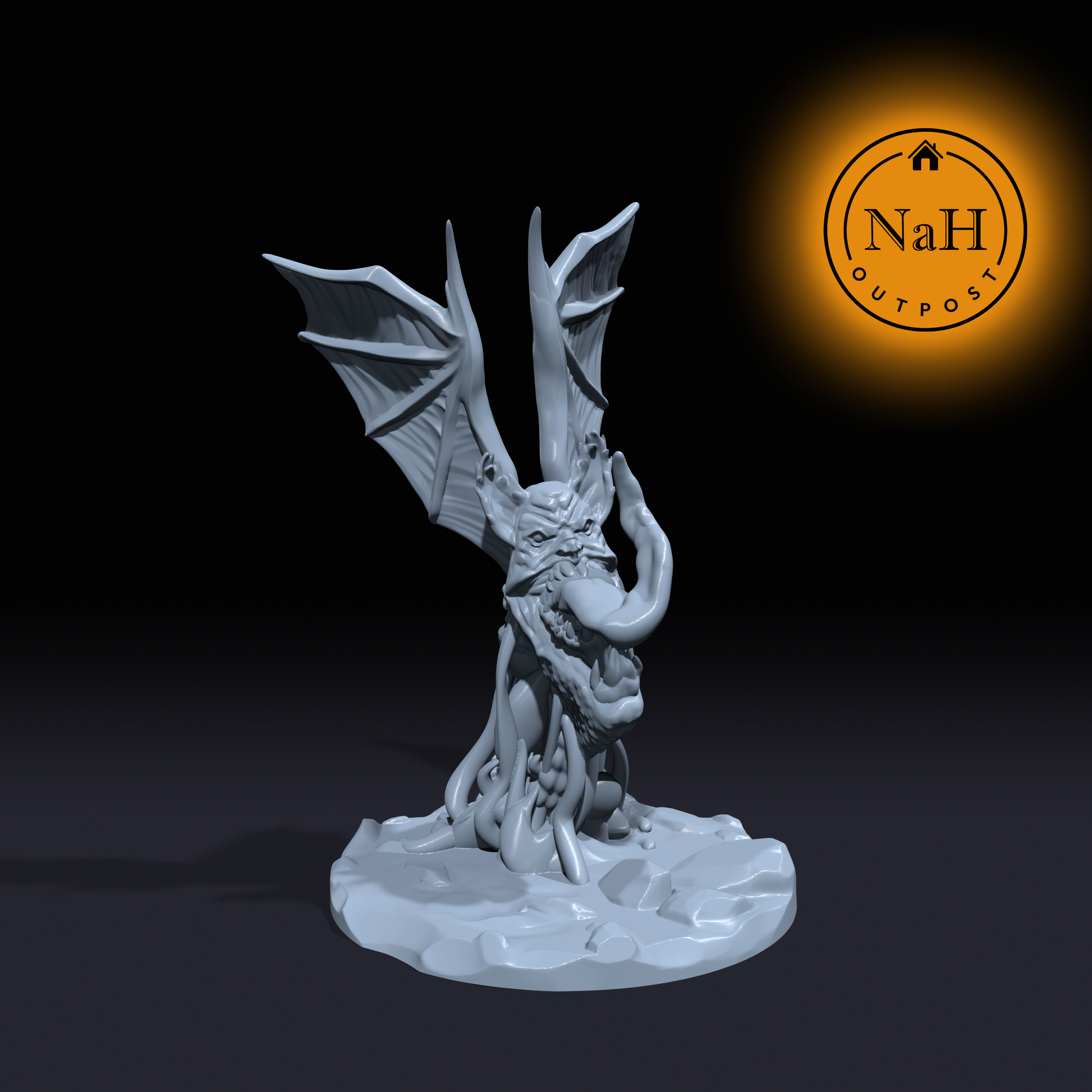 Skarn, the Entrail Harbinger | Eviscerated | Miniature for Tabletop games like D&D and War Gaming