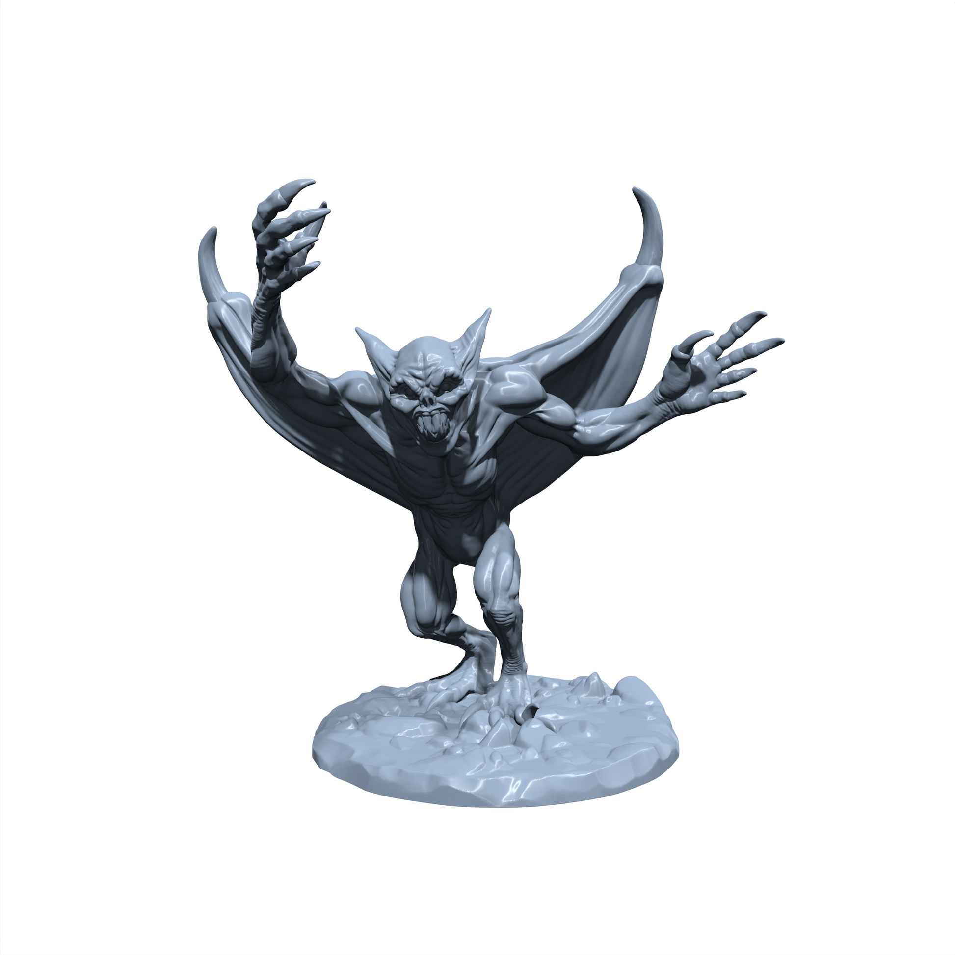 Graven the Stoneheart | False Gargoyle | Stone Elemental Miniature for Tabletop games like D&D 5e and TTRPG  War Gaming