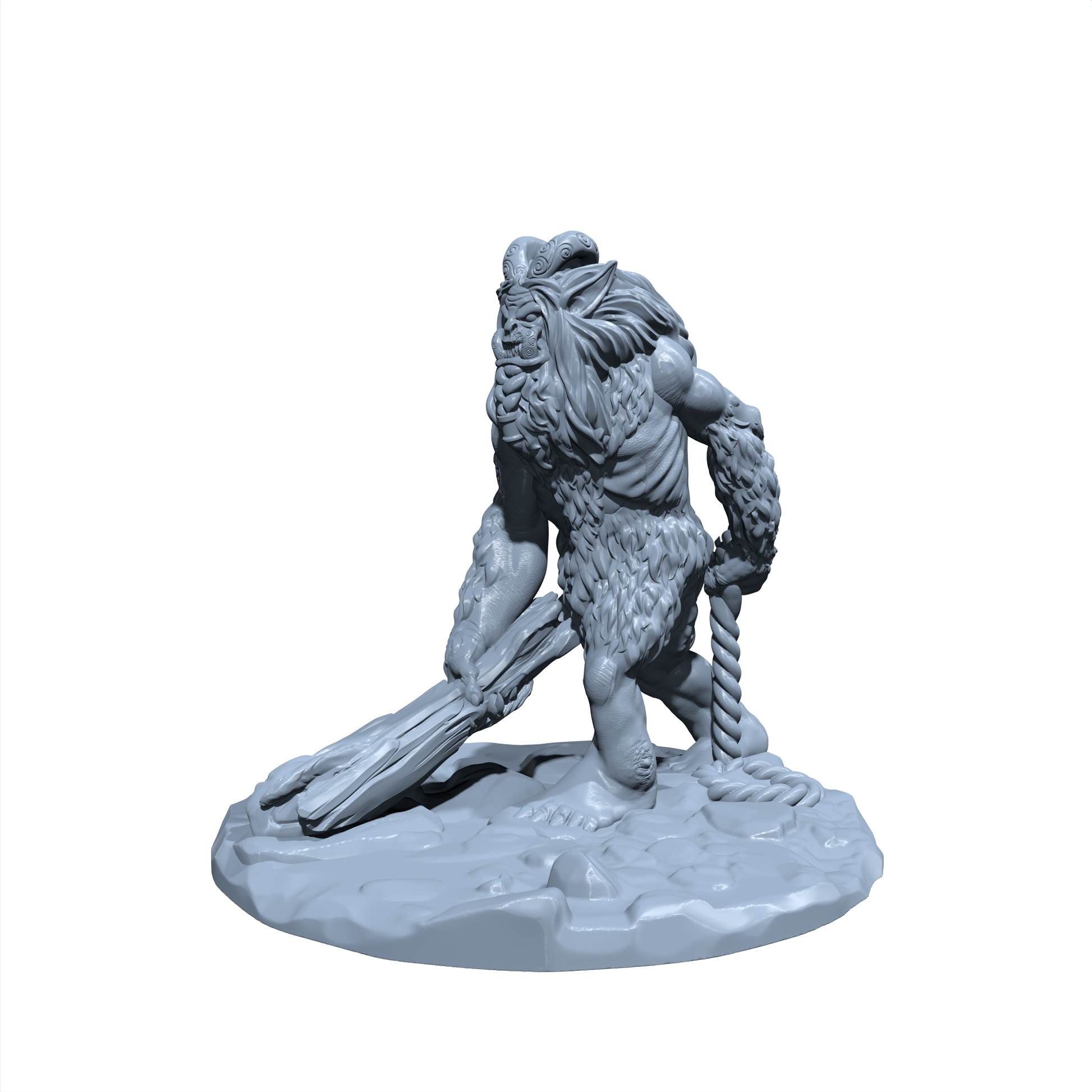 Grimbark the Marshlord | Fey Troll | Swamp Giant Miniature for Tabletop games like D&D 5e and TTRPG  War Gaming