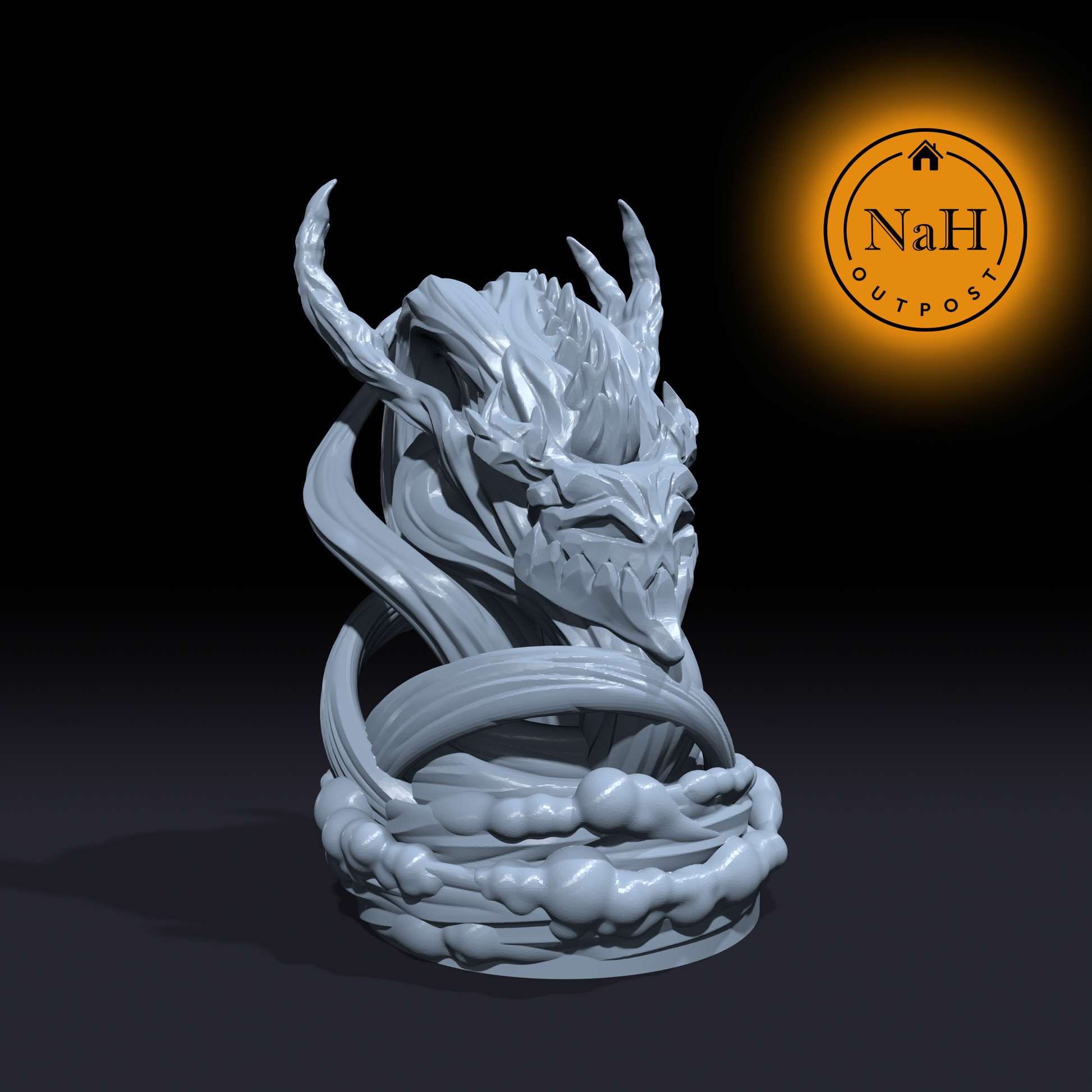 Pyros, Keeper of the Eternal Flame | Fire Elemental Miniature for Tabletop games like D&D and War Gaming