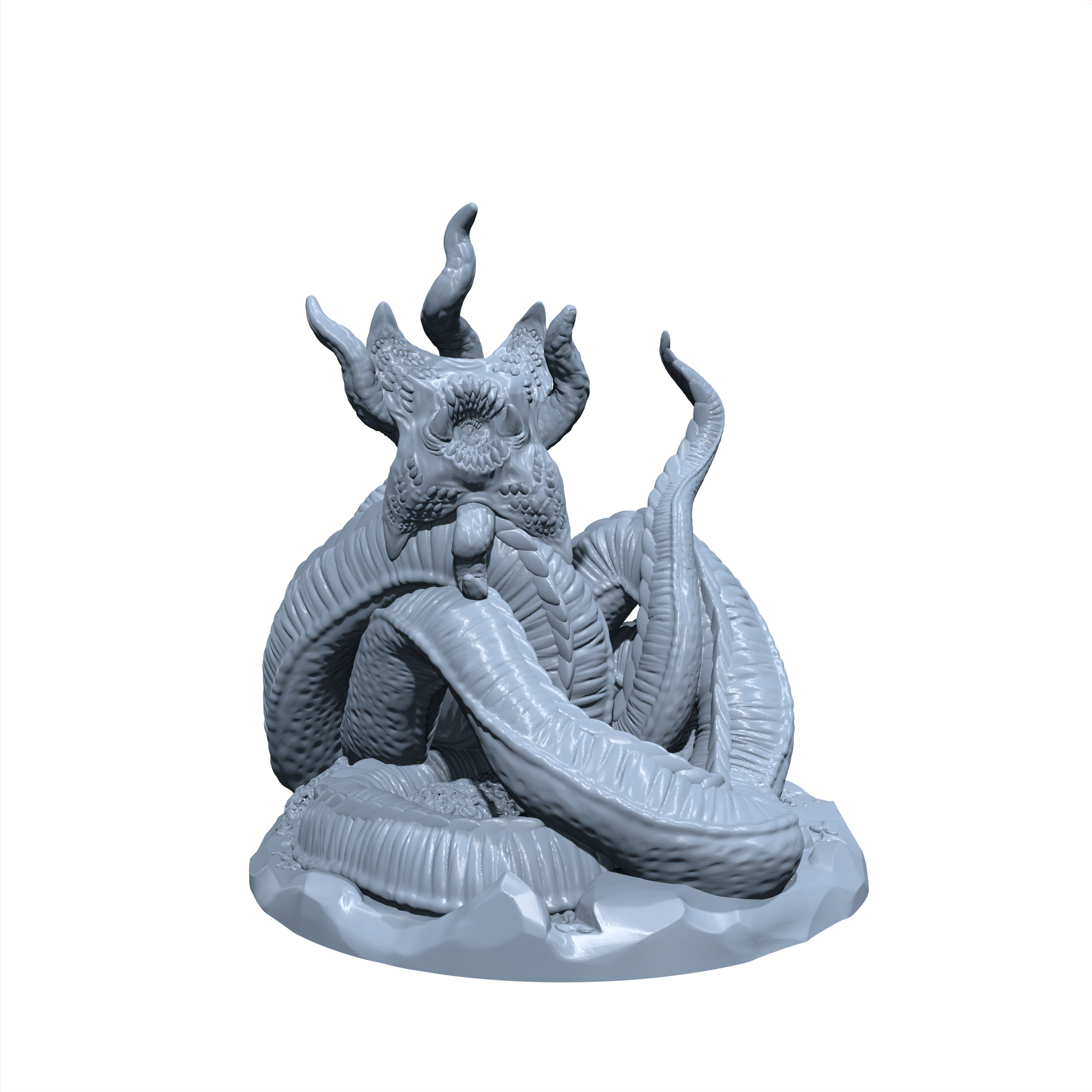 Neuroxis, the Brainweaver | Grick | Flay Worm | Miniature for Tabletop games like D&D and War Gaming