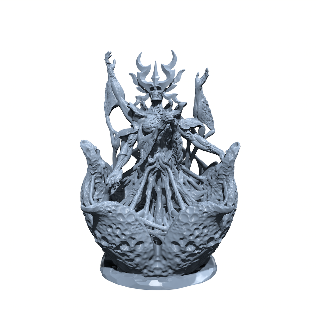 Morgana, the Sanguine Sovereign | Flayed Queen | Controller of Death | Undead Miniature for Tabletop games like D&D and War Gaming