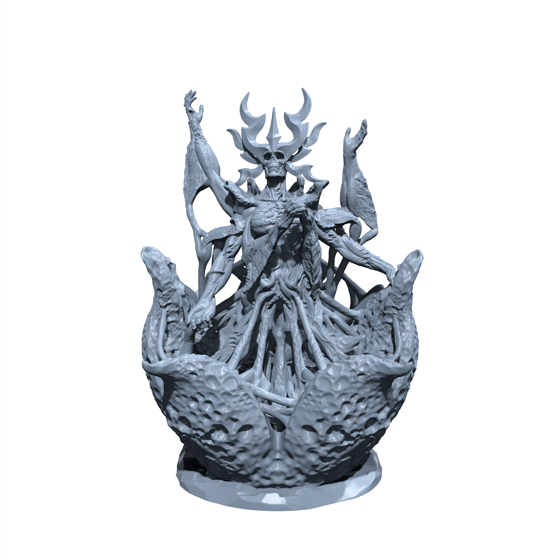 Morgana, the Sanguine Sovereign | Flayed Queen | Controller of Death | Undead Miniature for Tabletop games like D&D and War Gaming